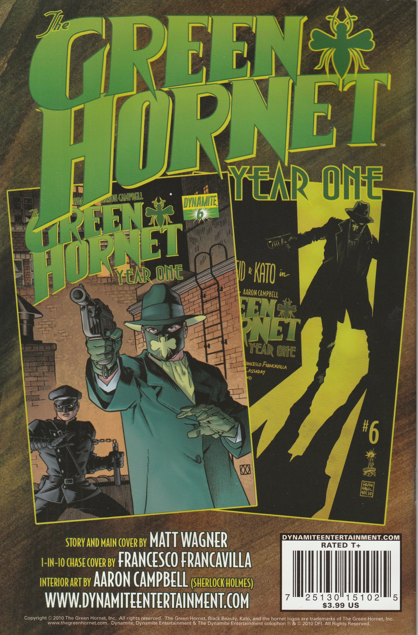 Green Hornet Year One #5 (2010)