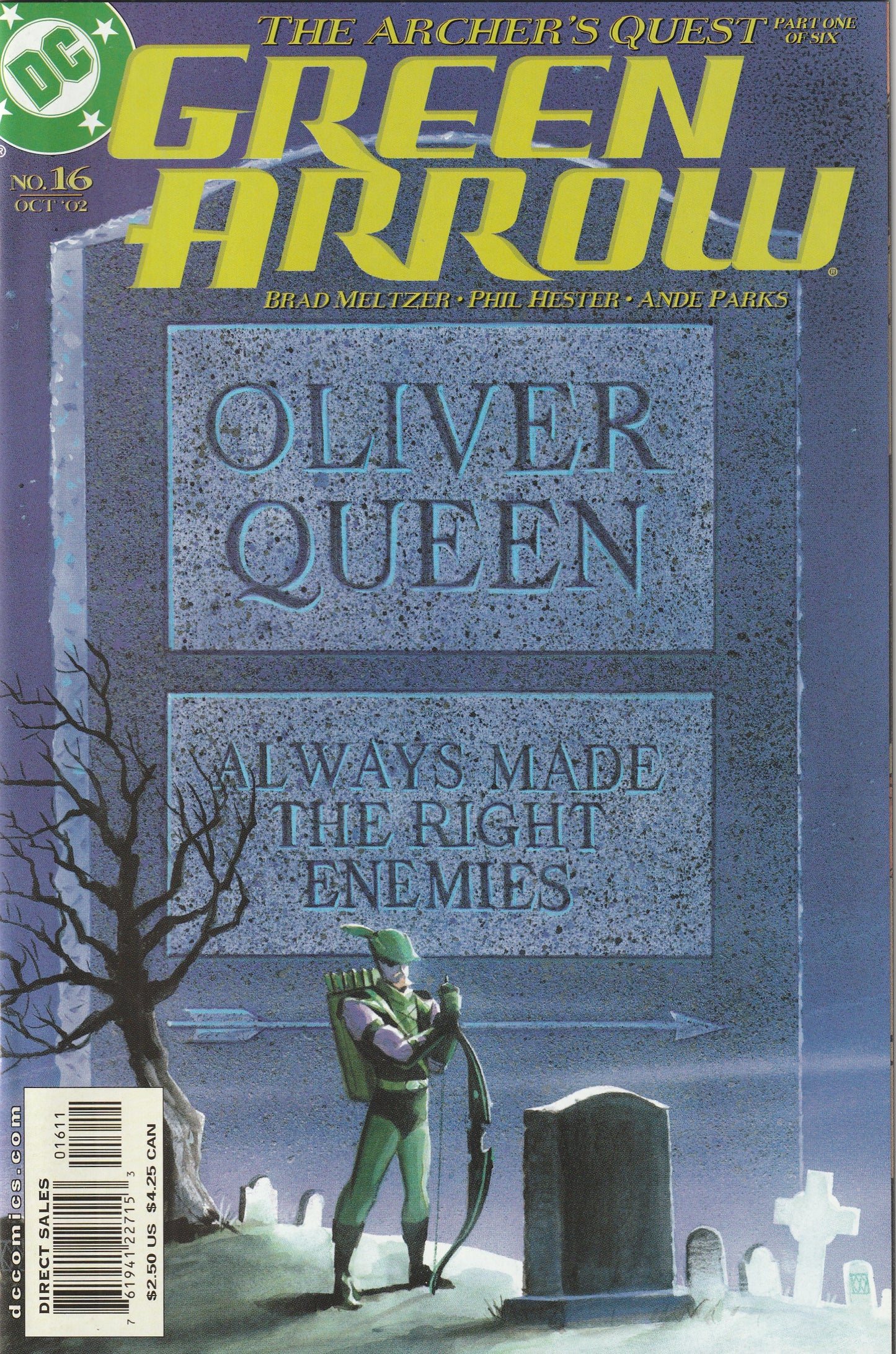 Green Arrow #16 (2002) - Brad Meltzer