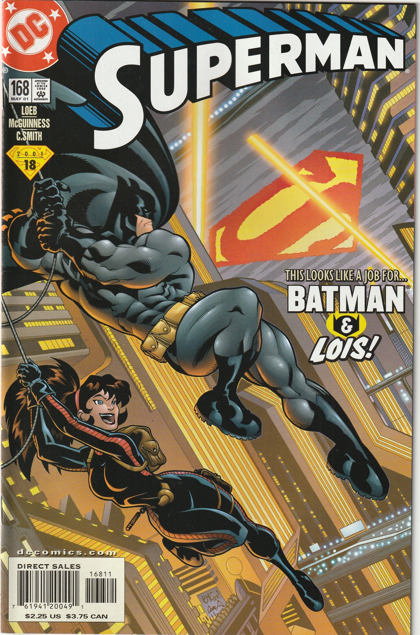 Superman #168 (Vol 2, 2001)