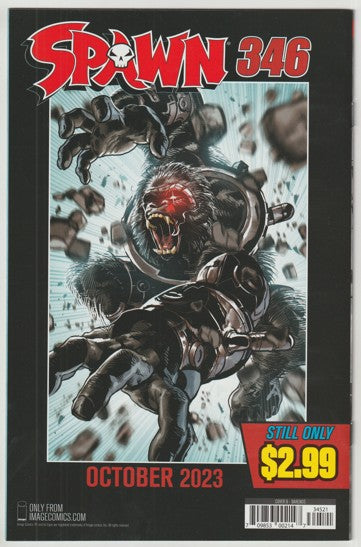 Spawn #345 (2023) - Cover B Bjorn Barends Variant Cover
