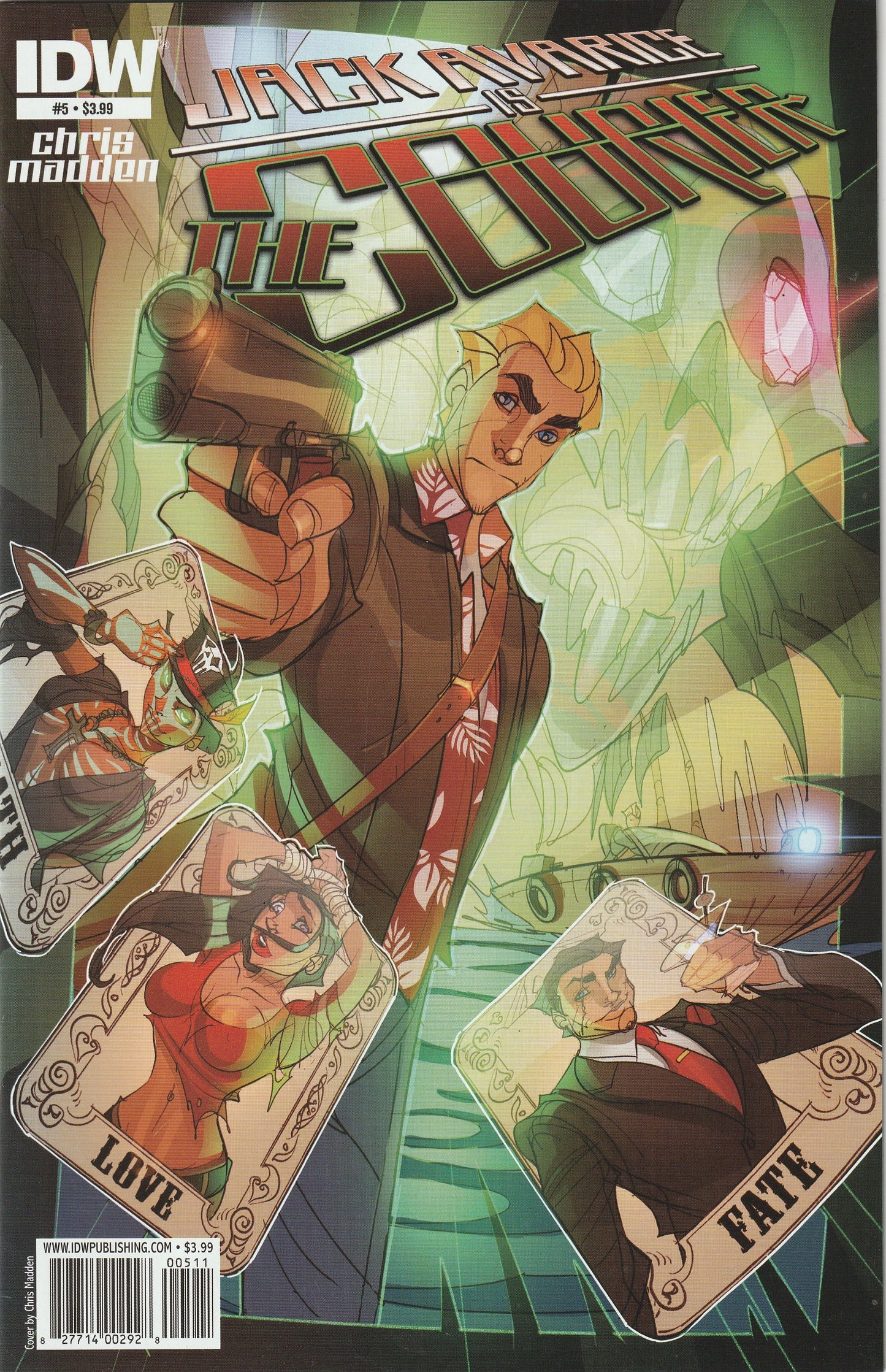 Jack Avarice: The Courier (2011) - 5 issue mini series