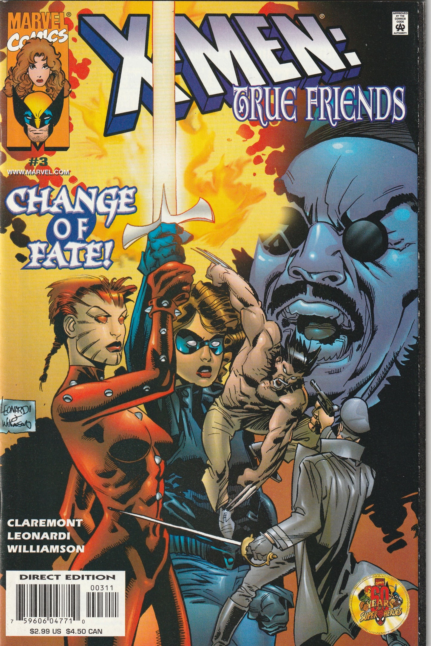 X-Men: True Friends (1999) - 3 issue mini series