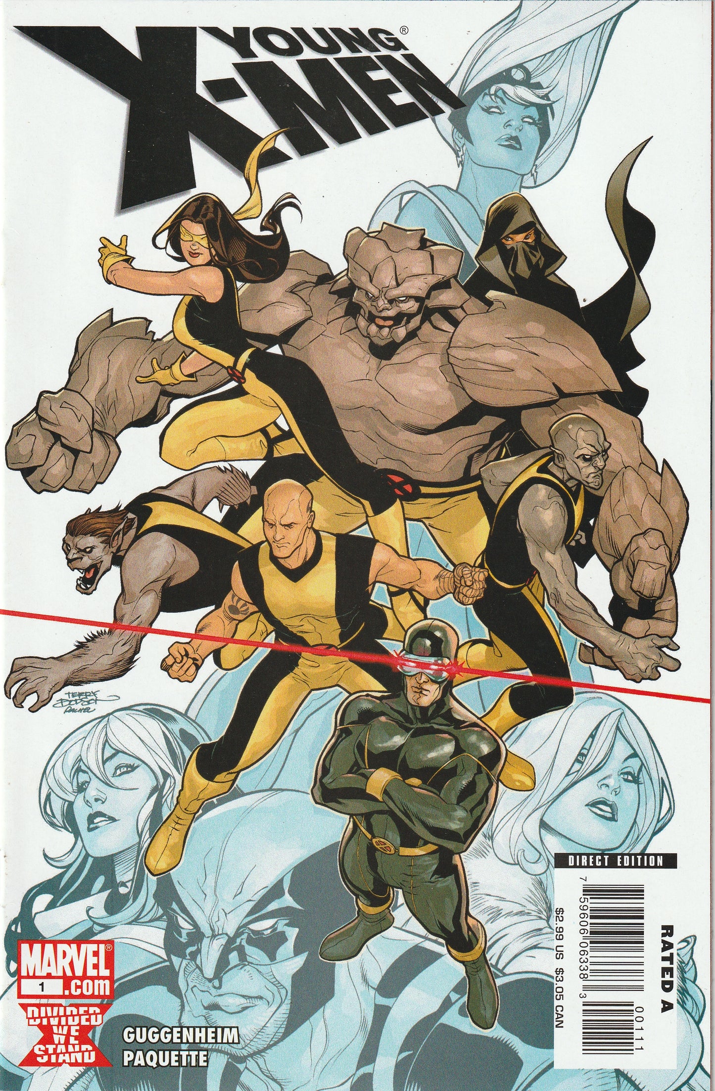 Young X-Men #1 (2008) - 1st appearance of Young X-Men