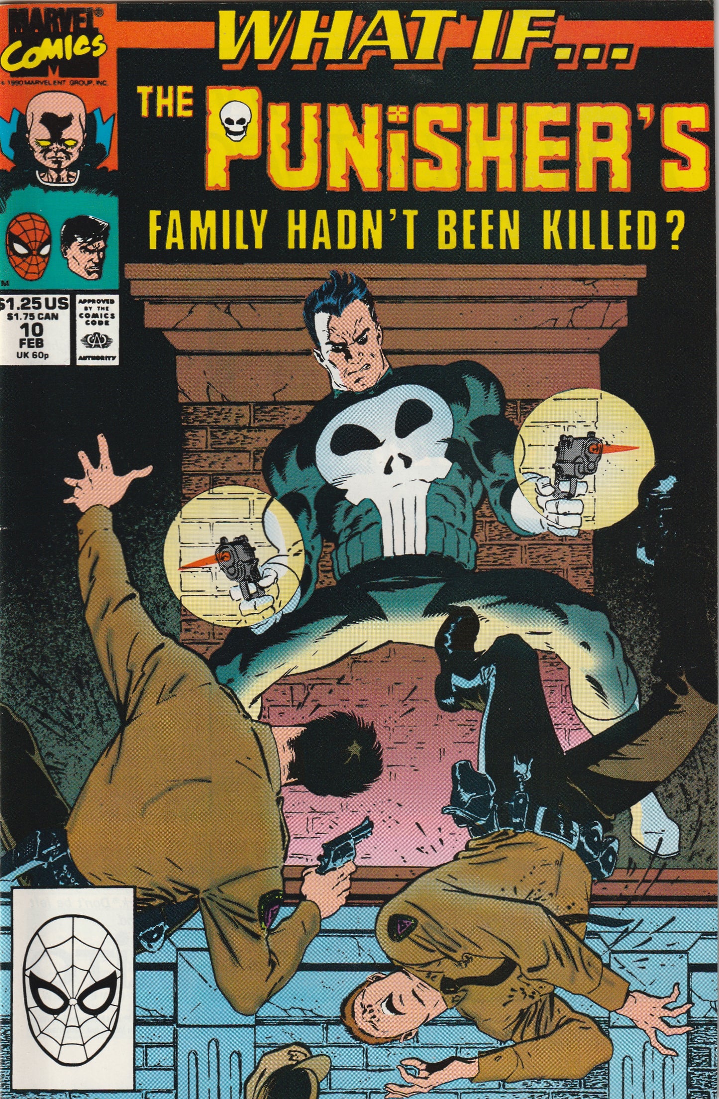 What If? #10 (Vol 2 - 1990) - Punisher's Family Had Not Been Killed