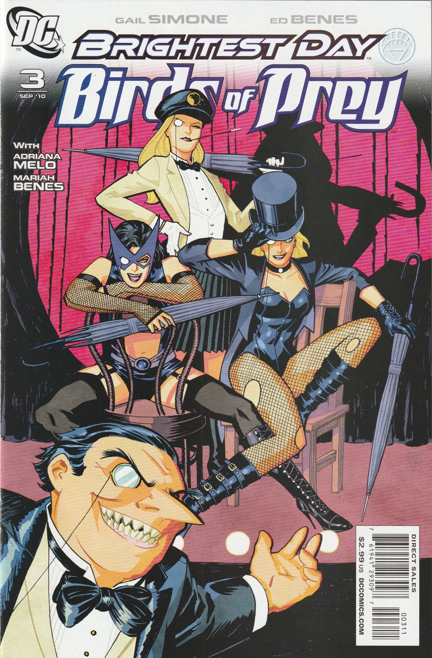 Birds of Prey #3 (Vol 2, 2010)