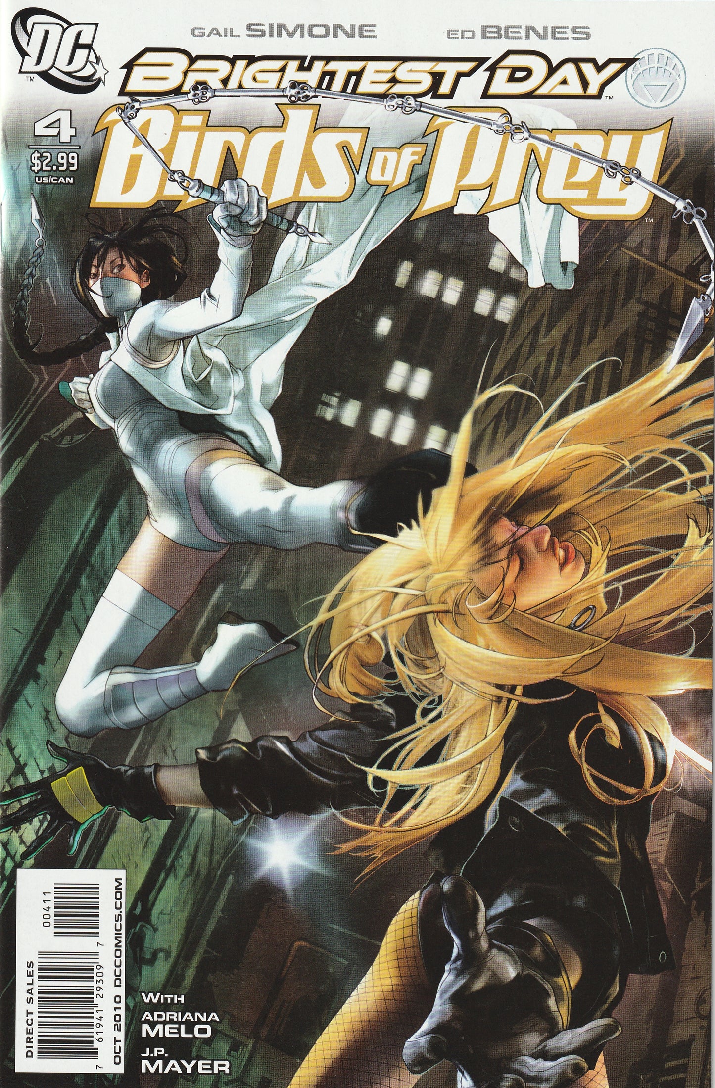 Birds of Prey #4 (Vol 2, 2010)