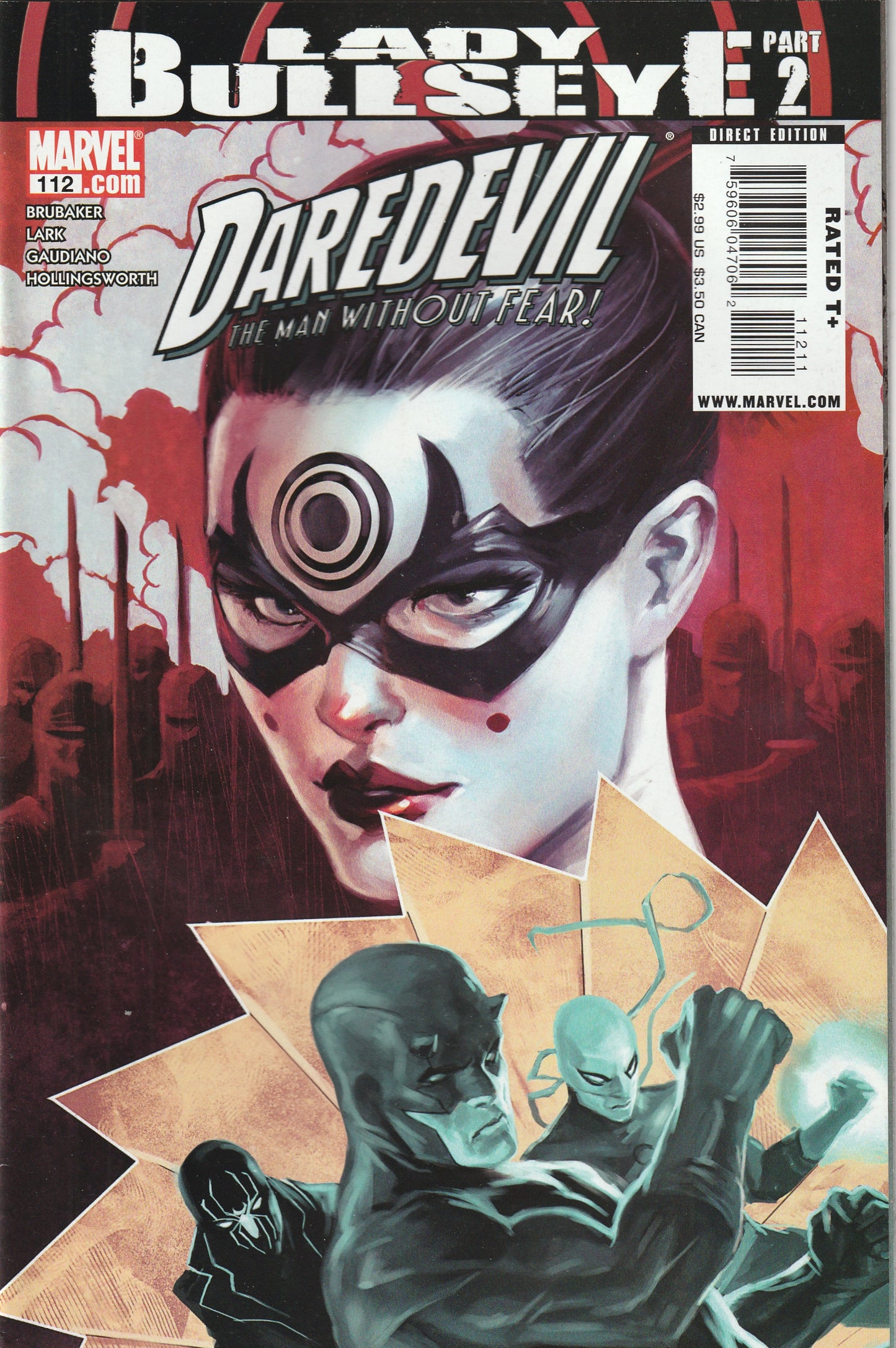 Daredevil #112 (2008) - 2nd Appearance of Lady Bullseye, 1st Appearance of Master Izo