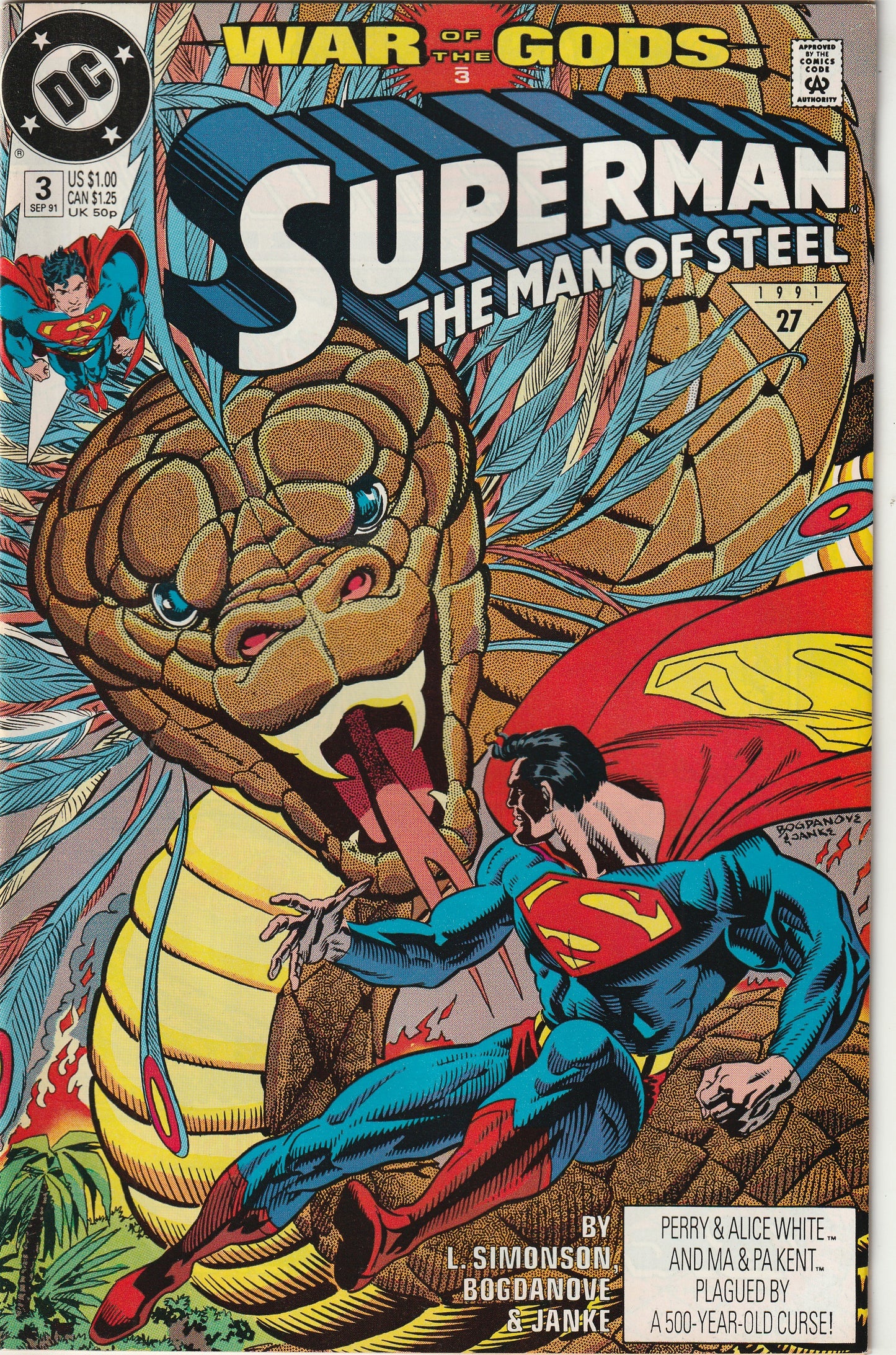 Superman: The Man of Steel #3 (1991)