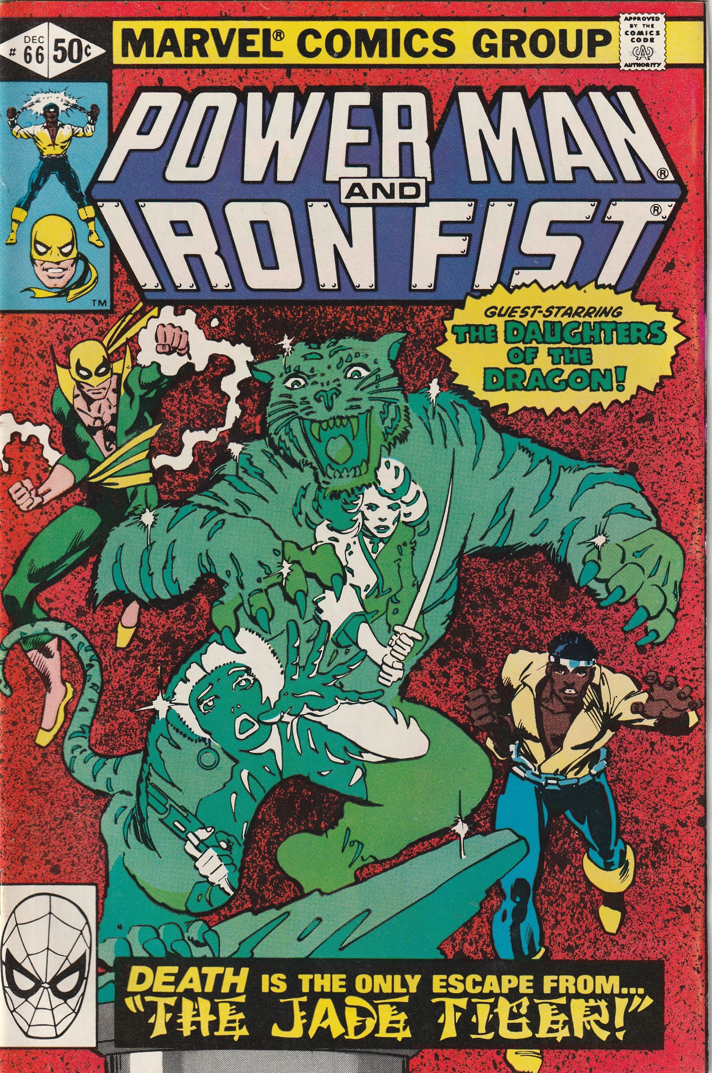 Power Man and Iron Fist #66 (1980) - 2nd Appearance of SABERTOOTH (Victor Creed)