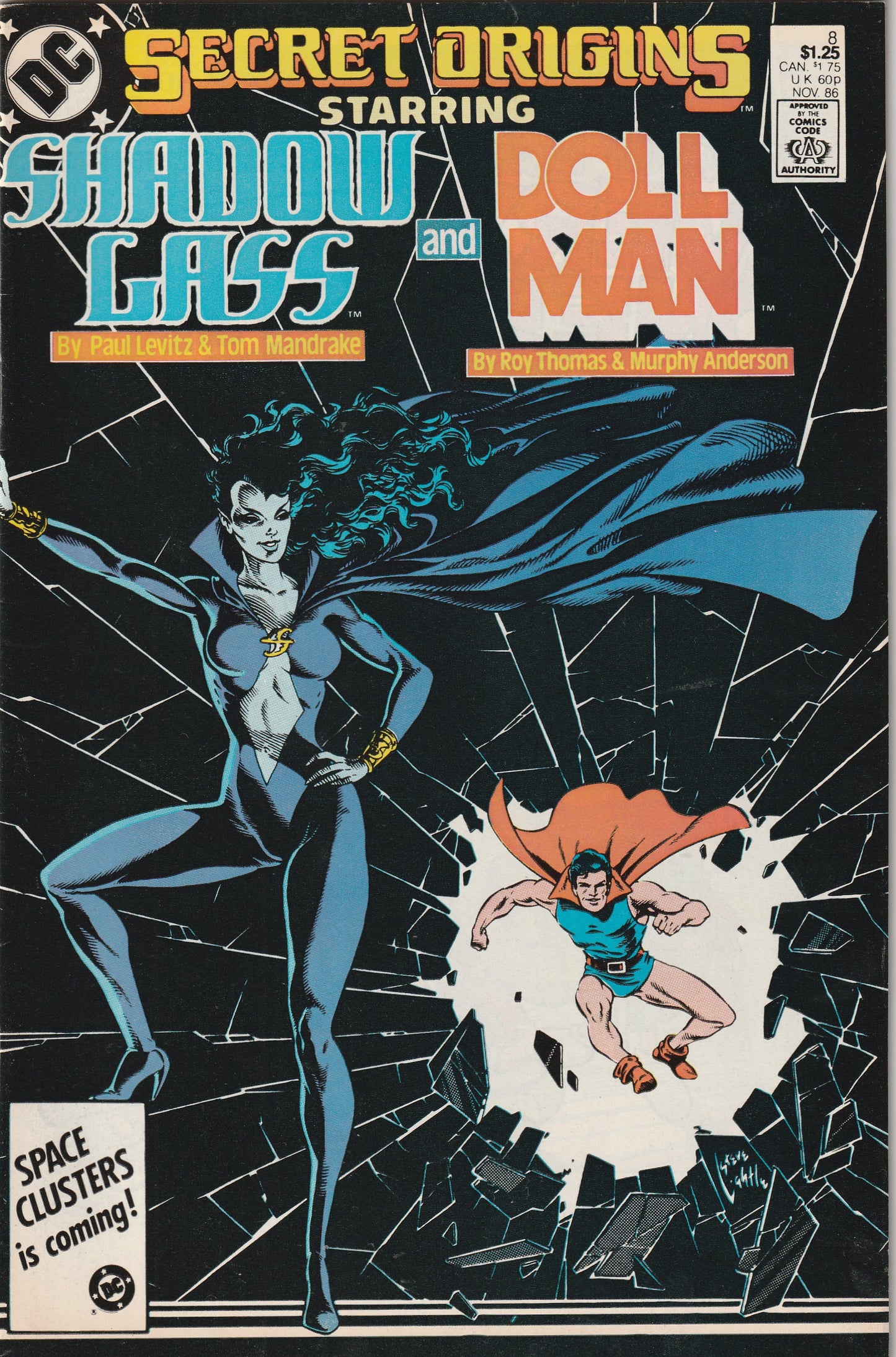 Secret Origins #8 (1986) - Shadow Lass & Doll Man