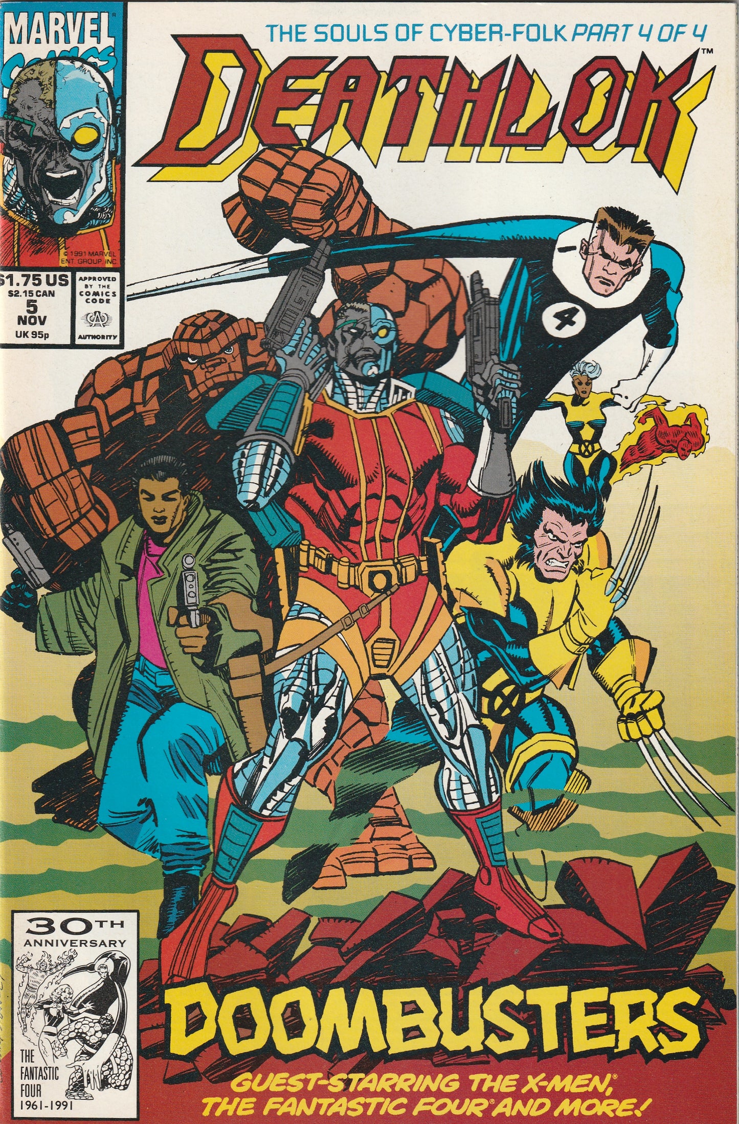 Deathlok #5 (1991)