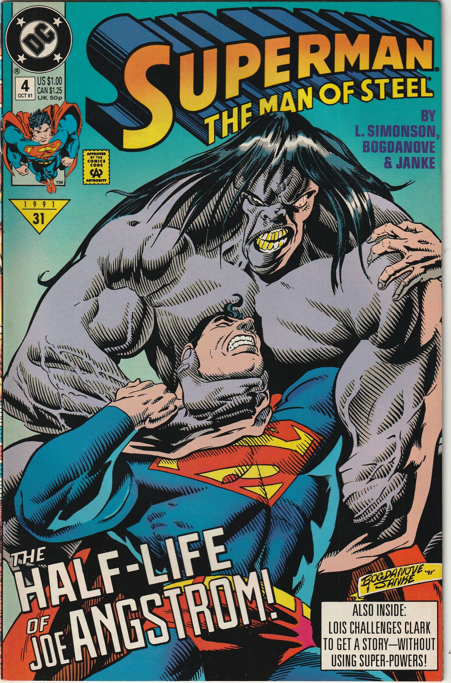 Superman: The Man of Steel #4 (1991)
