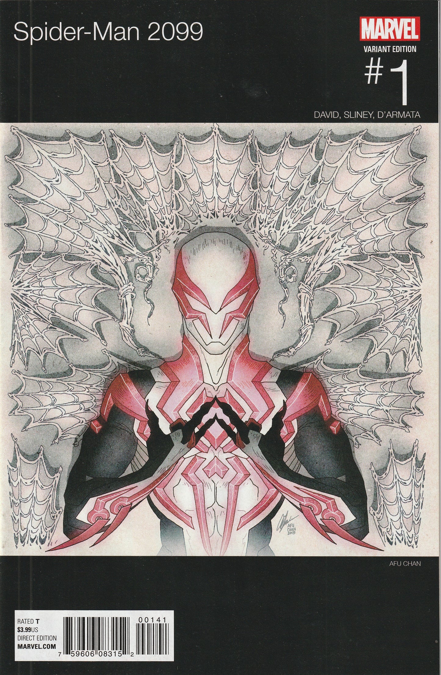 Spider-Man 2099 (Volume 3) #1 (2015) - Afu Chan Hip-Hop Variant Cover