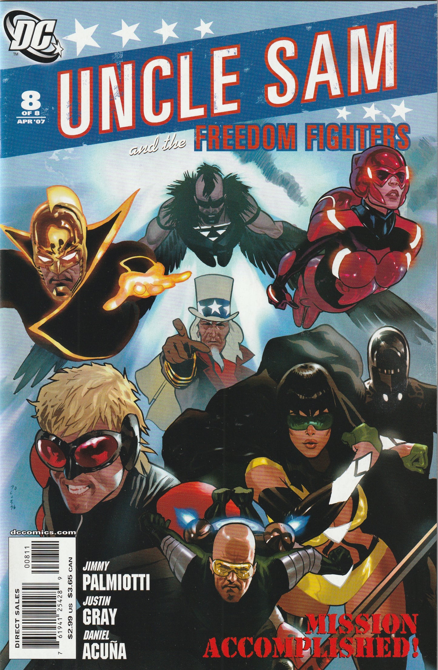 Uncle Sam (2006-2007) - Complete 8 issue series