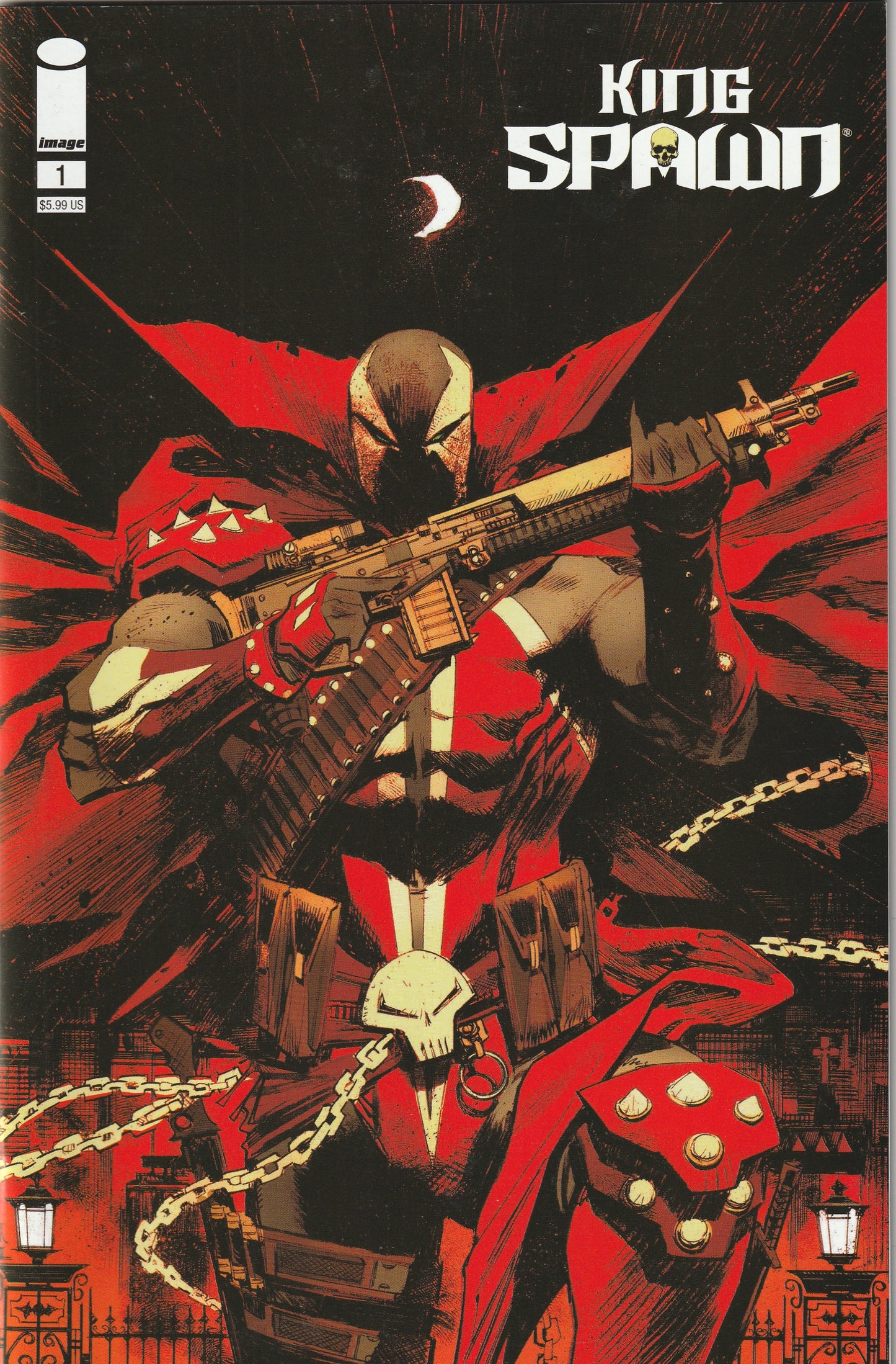 King Spawn #1 (2021) - Cover D Sean Gordon Murphy Variant Cover