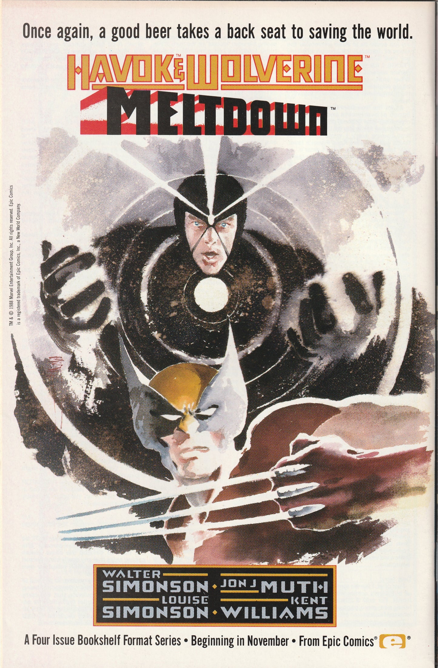 The Mutant Misadventures of Cloak and Dagger #3 (1989)