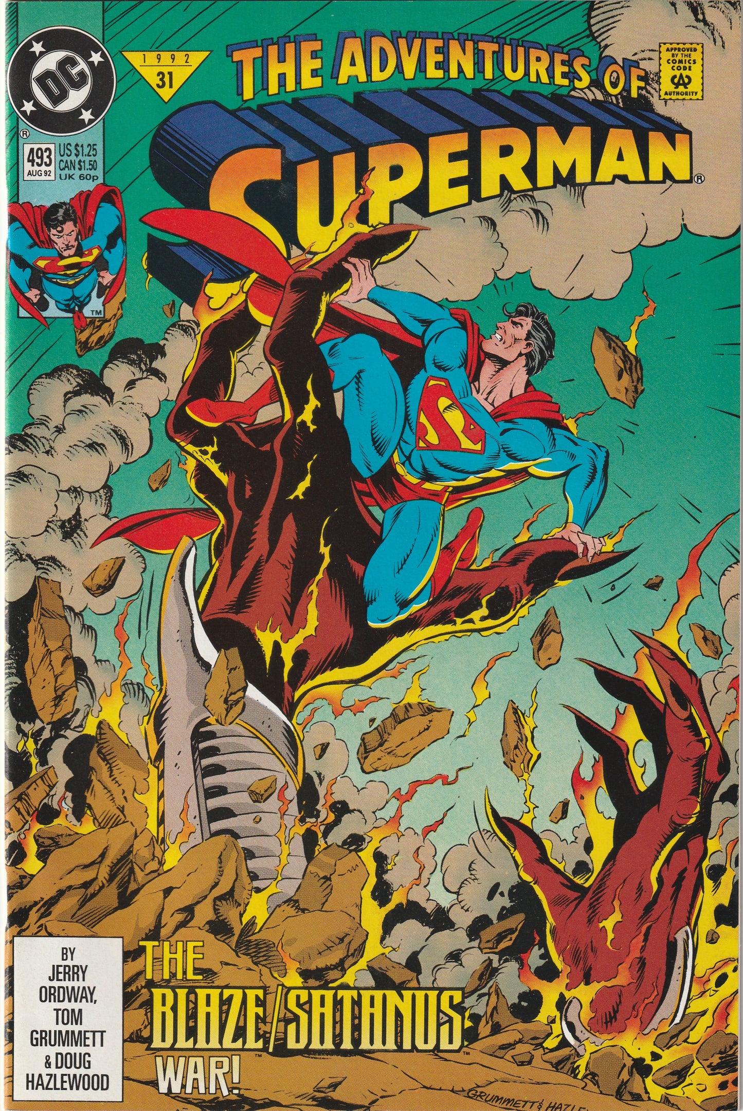 Adventures of Superman #493 (1992)