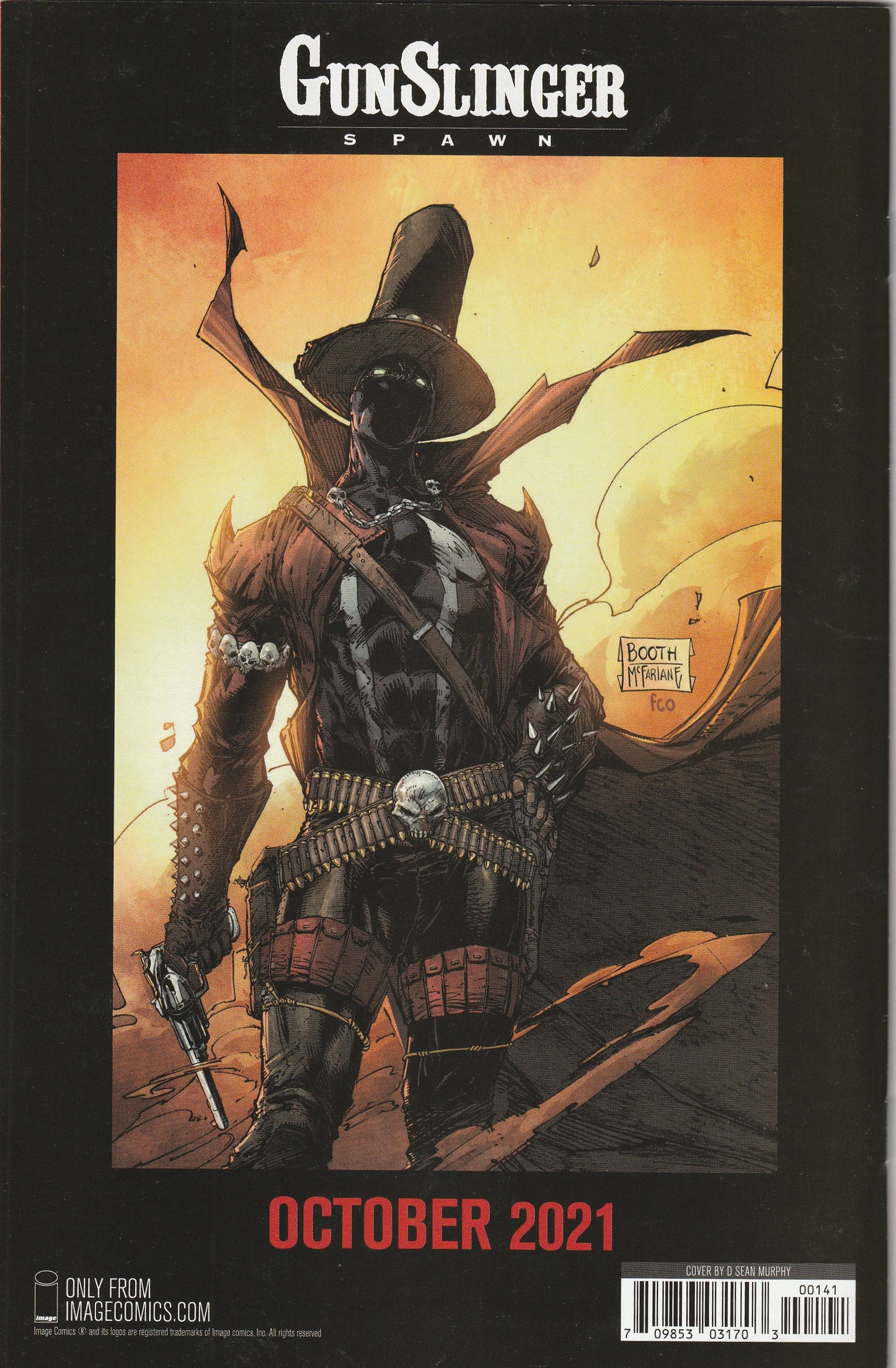 King Spawn #1 (2021) - Cover D Sean Gordon Murphy Variant Cover