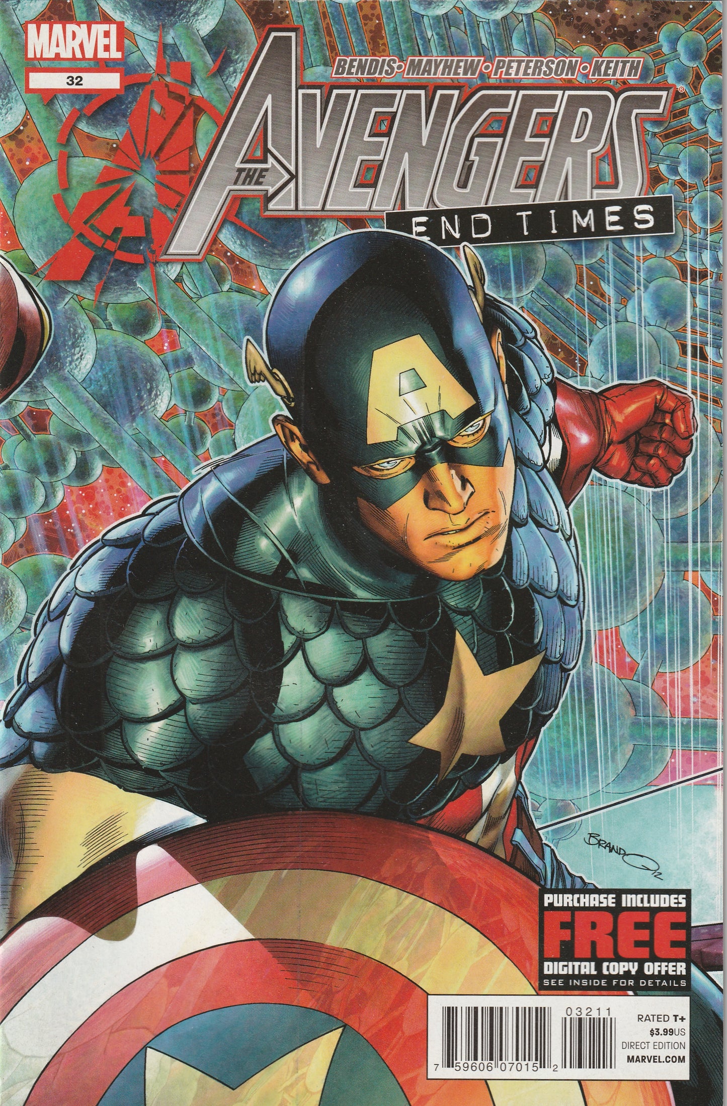 Avengers #32 (Vol 4, 2012) - End Times, 1st appearance of Lord Gouzar, a tyrant of the Microverse