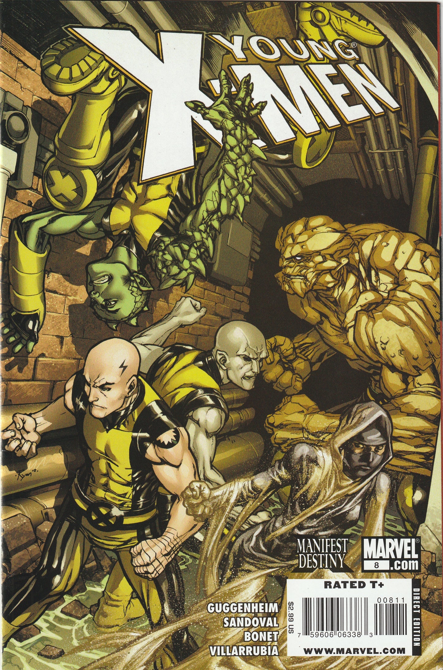 Young X-Men #8 (2009) - 1st full appearance of the Y-Men (Team)