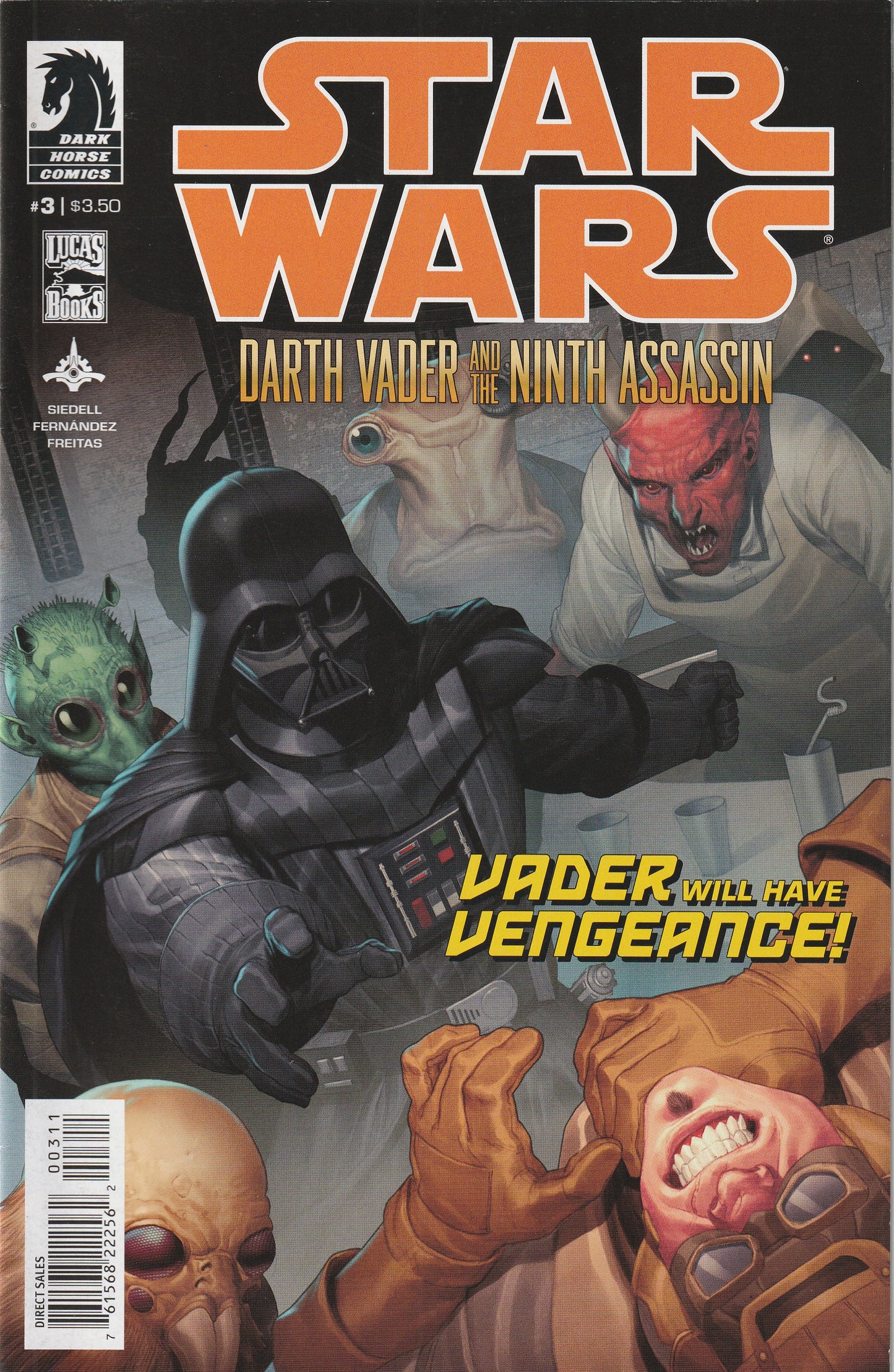 Star Wars: Darth Vader and the Ninth Assassin #3 (2013)