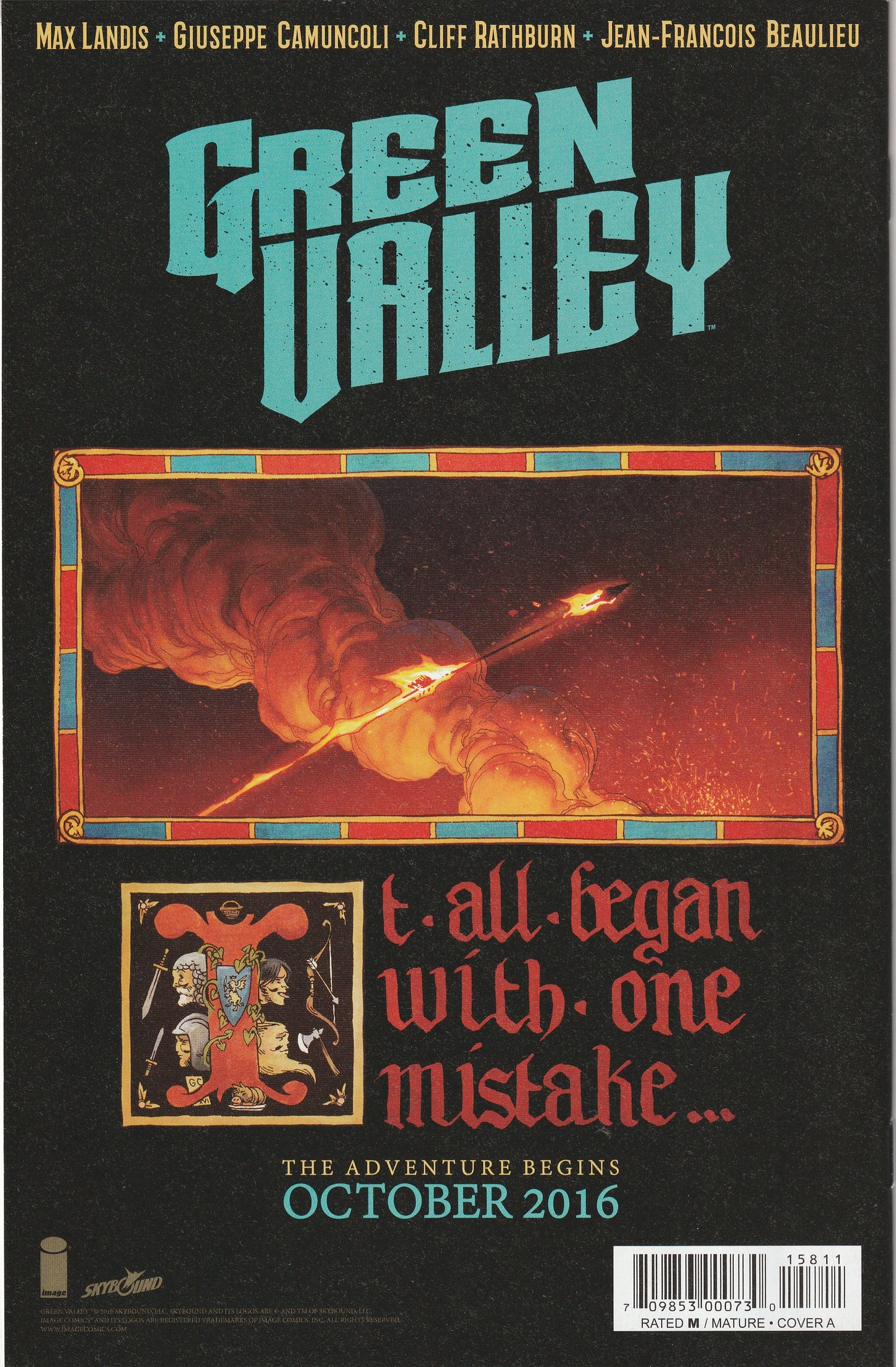 The Walking Dead #158 (2016) - Charlie Adlard & Dave Stewart Cover