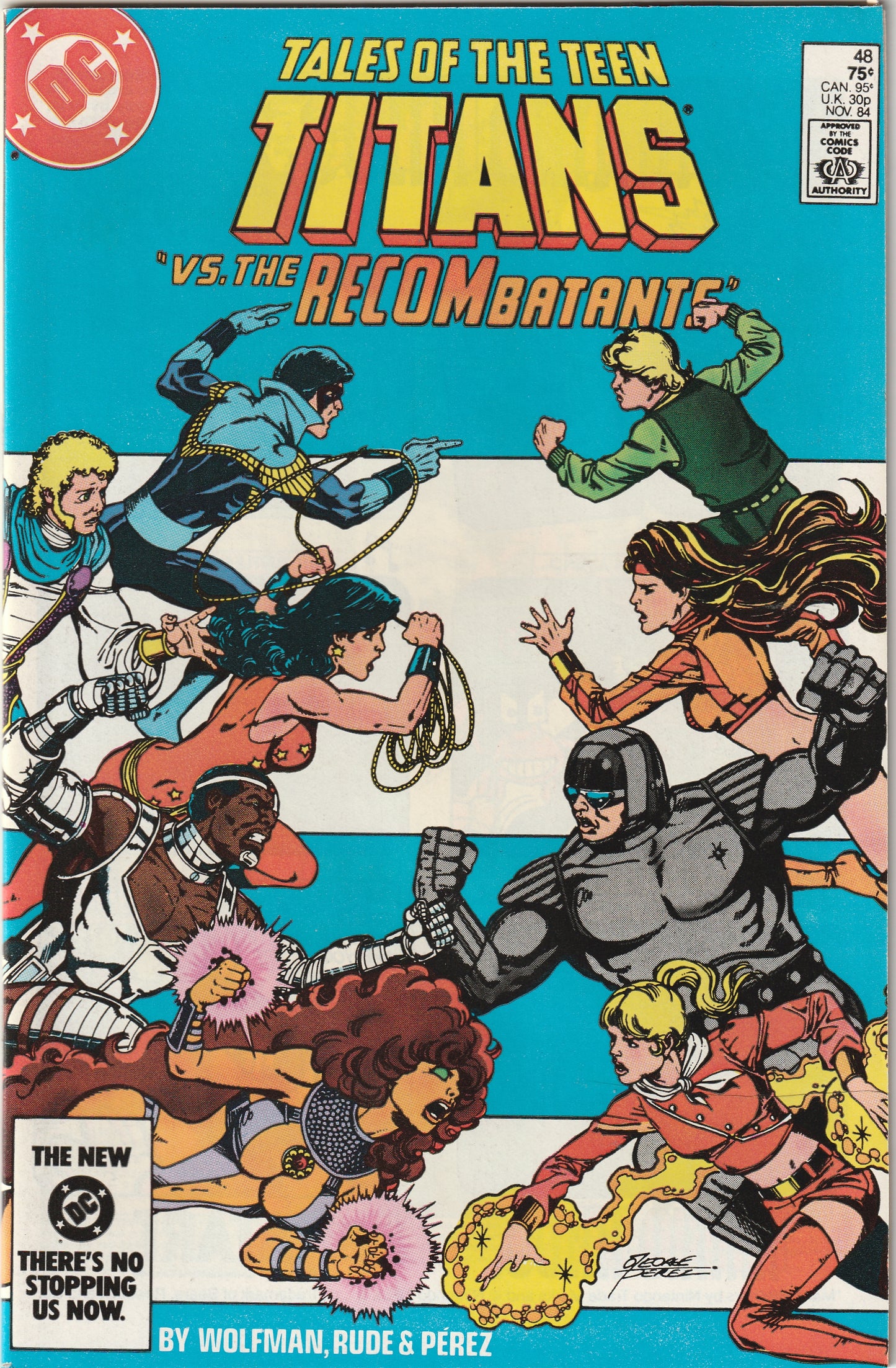 Tales of the Teen Titans #48 (1984) - Classic George Perez cover