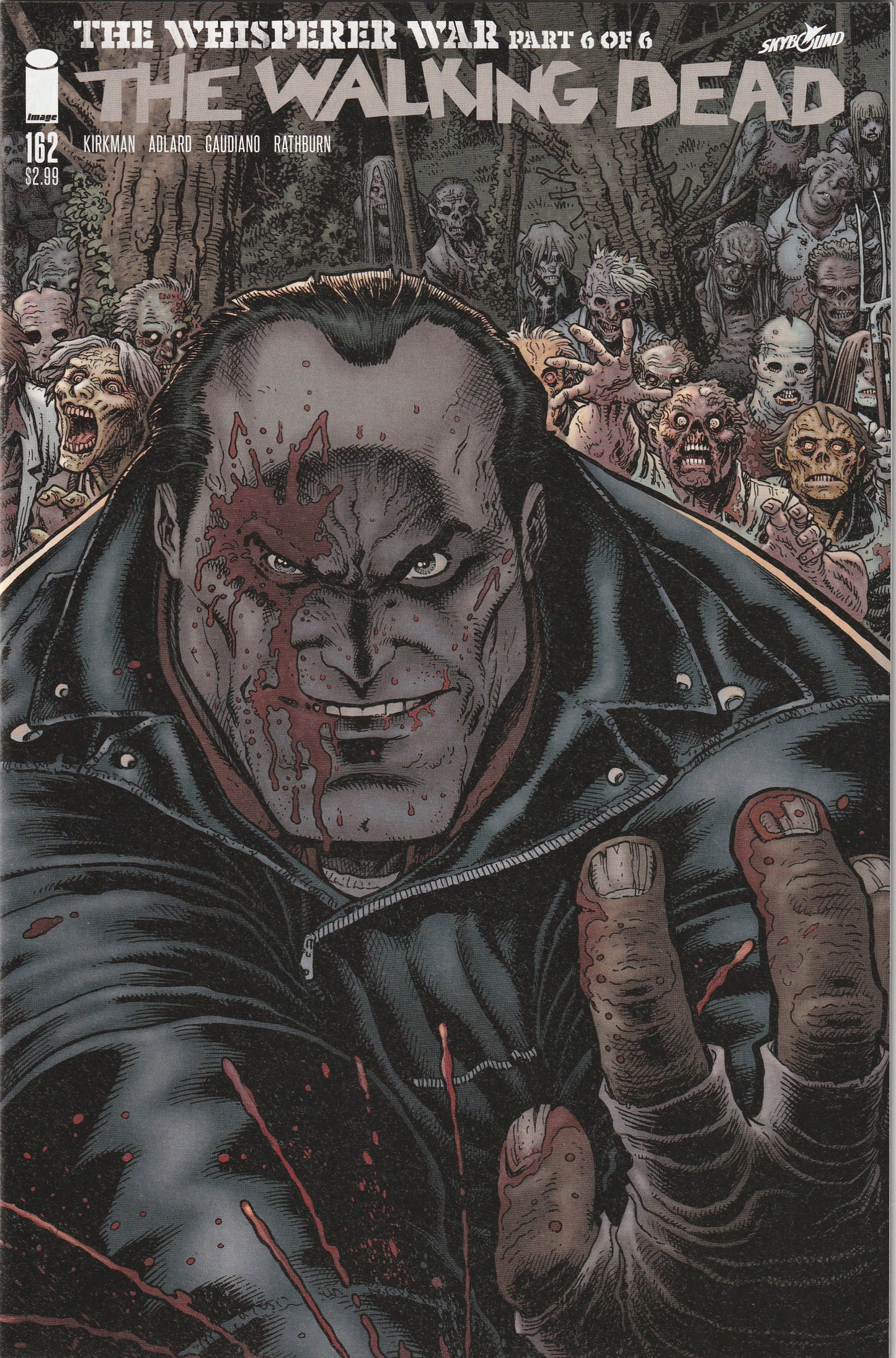 The Walking Dead #162 (2016) - Arthur Adams & Nathan Fairbairn Connecting Cover