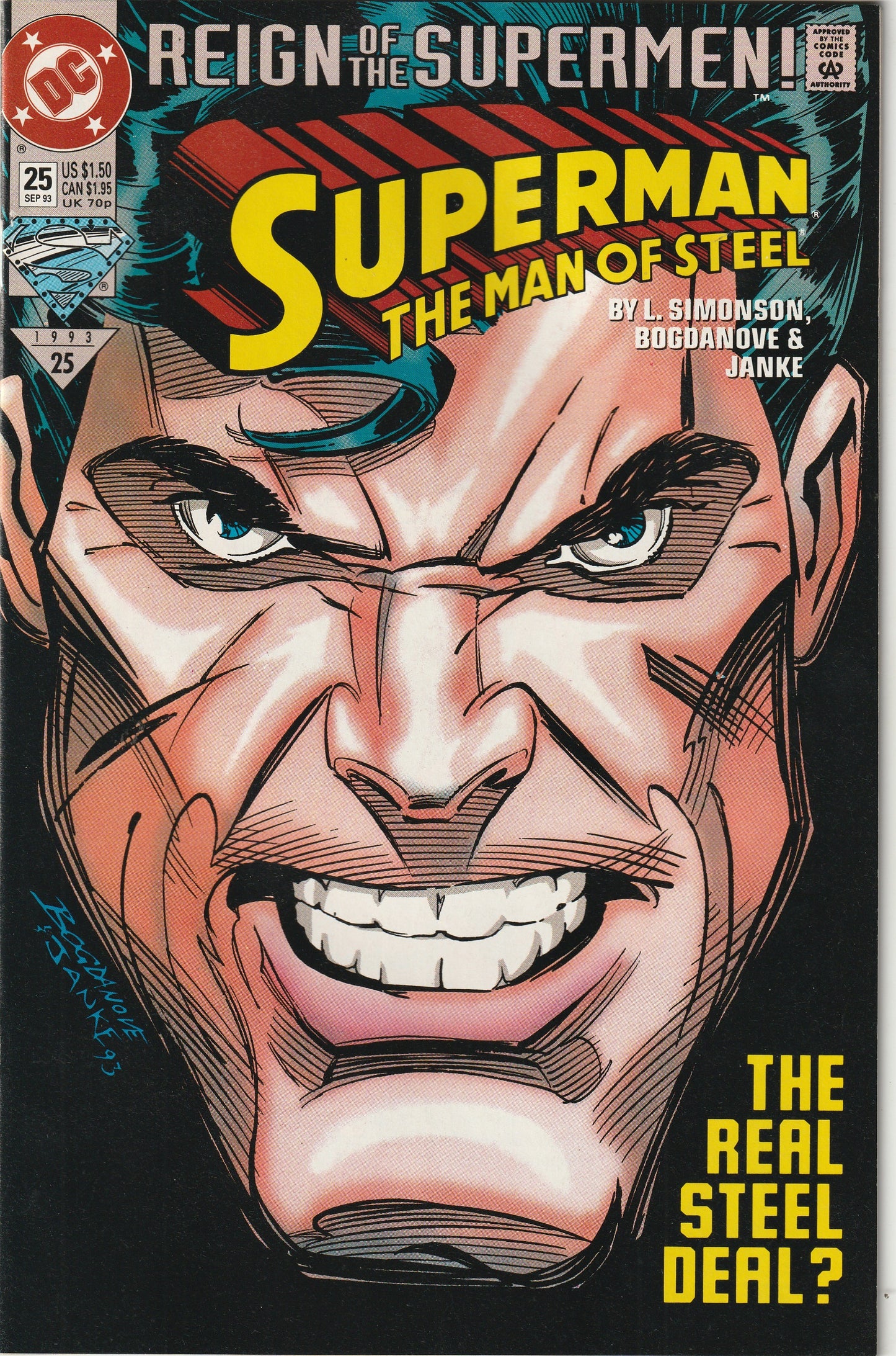 Superman: The Man of Steel #25 (1993)