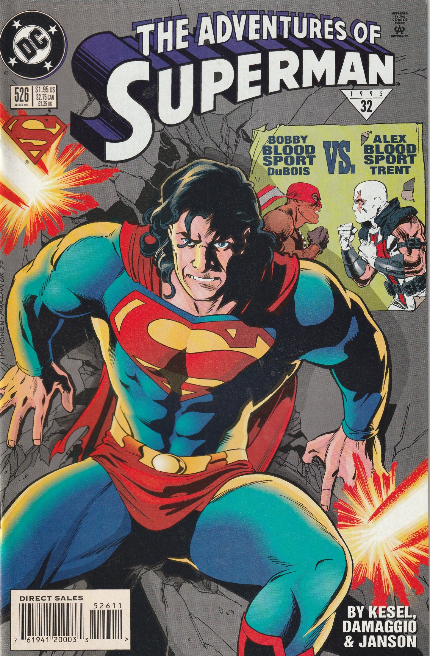 Adventures of Superman #526 (1995)