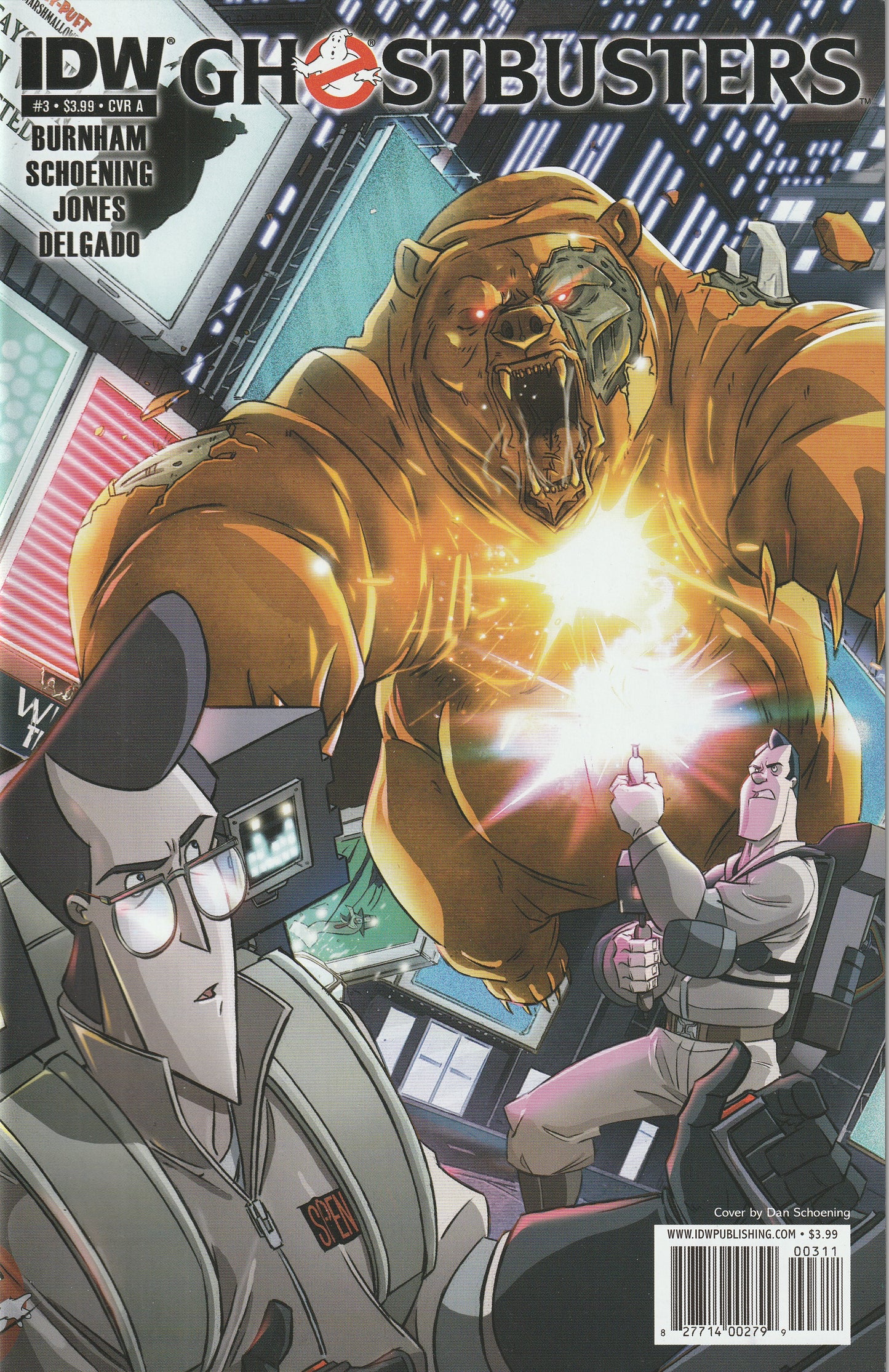 Ghostbusters #3 (2011) - Cover A Dan Schoening Cover