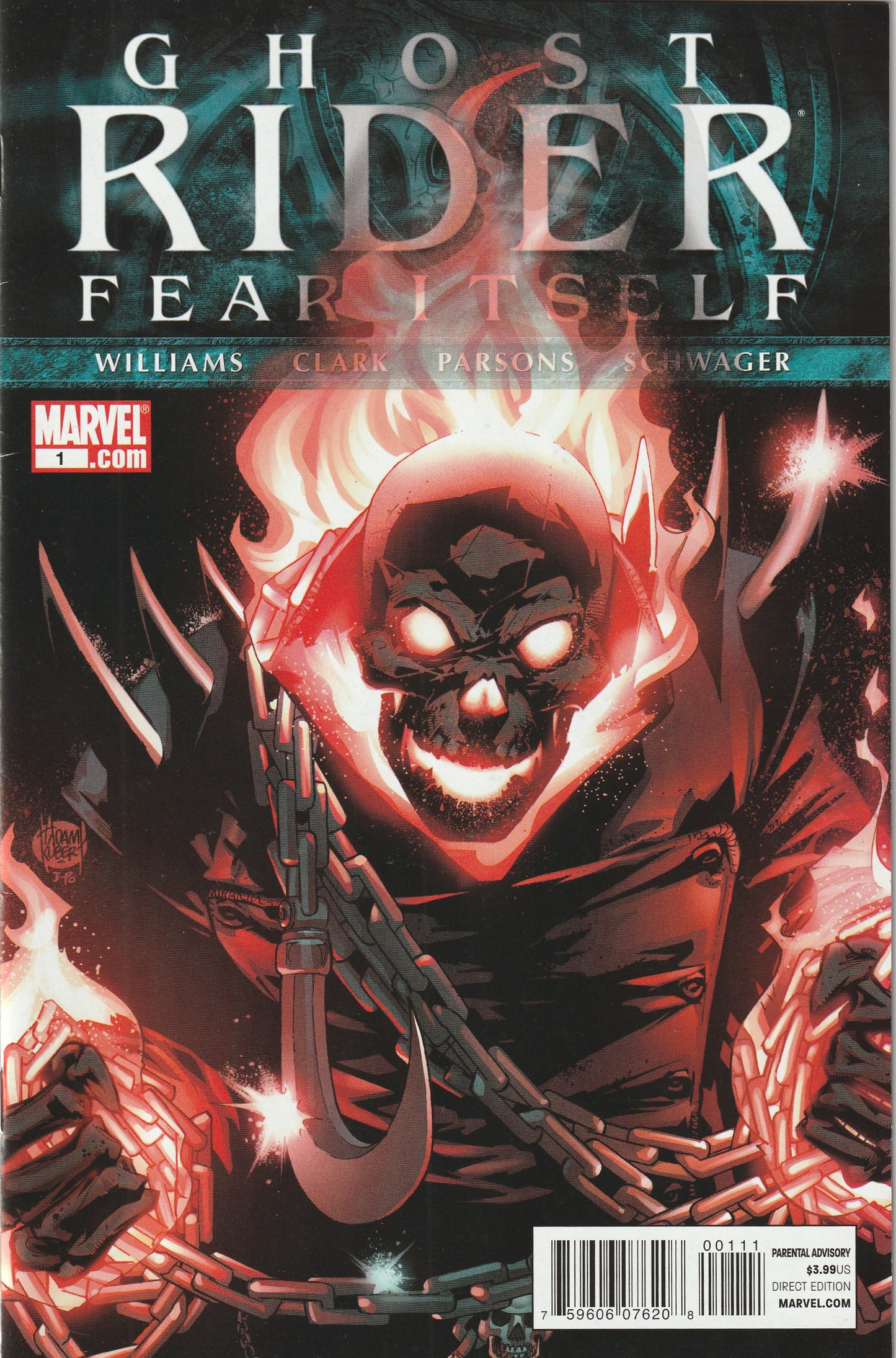 Ghost Rider #1 (2011) - 1st Appearance of the 3rd Ghost Rider (Alejandra Jones)
