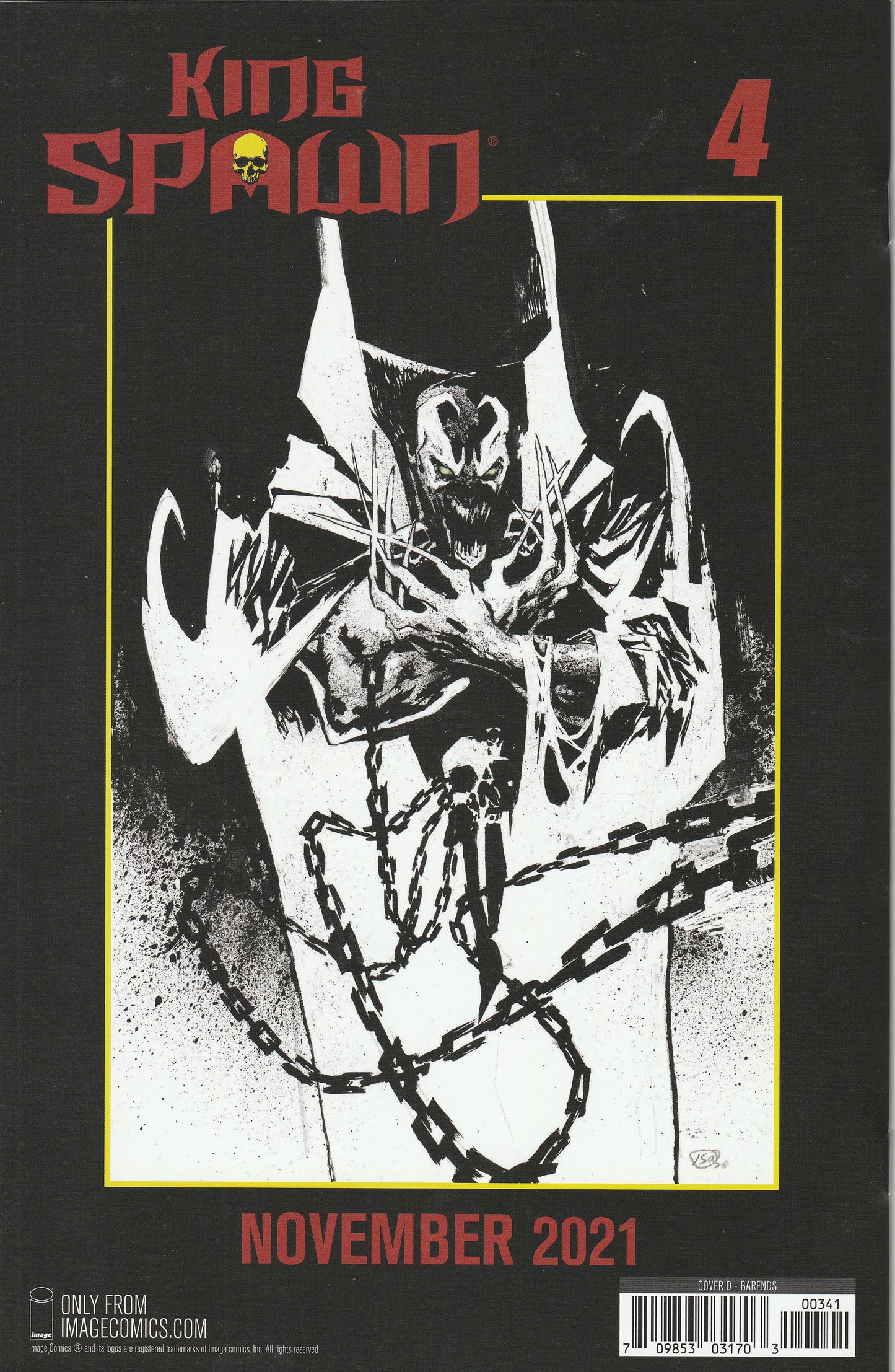 King Spawn #3 (2021) - Cover D by Bjorn Barends