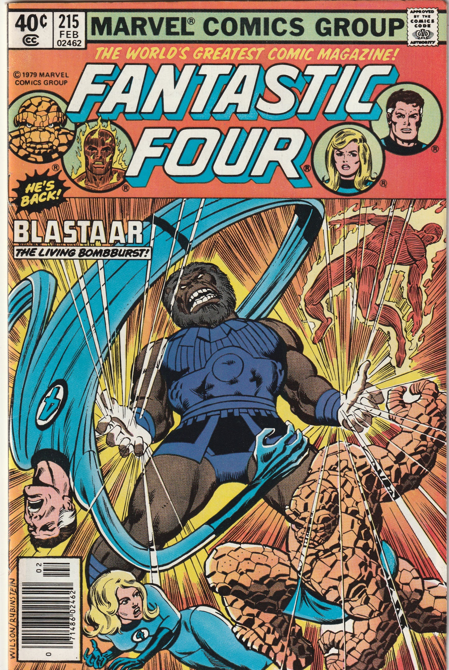 Fantastic Four #215 (1980) - First appearance of The Futurist (Randolph James)