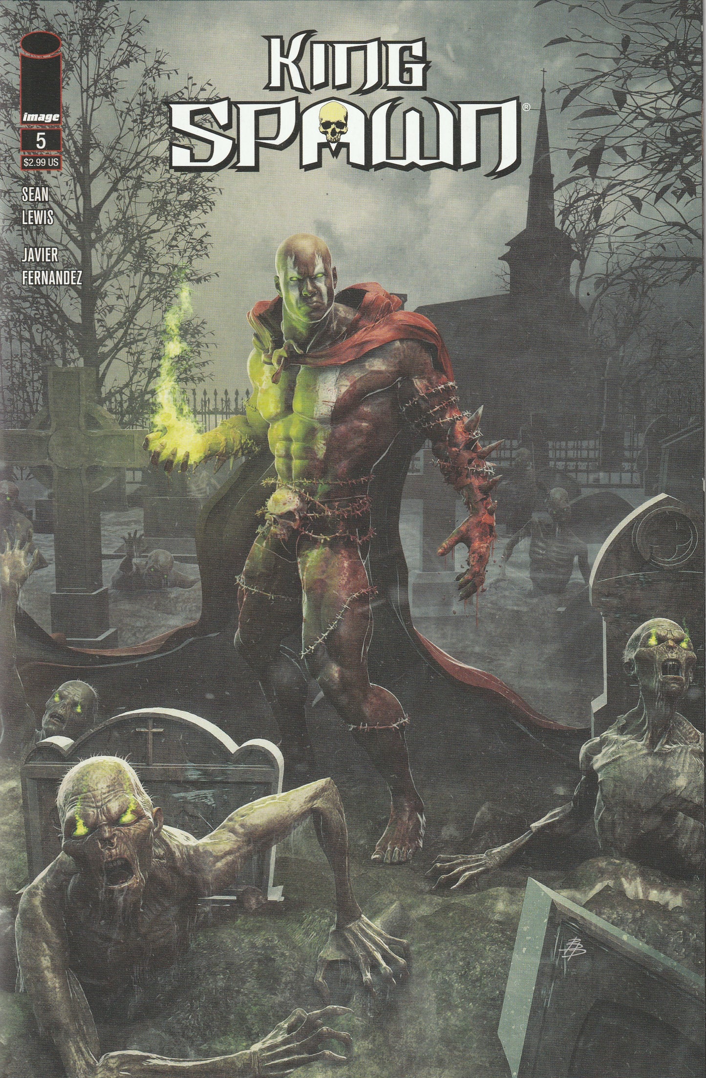 King Spawn #5 (2021) - Cover A Bjorn Barends