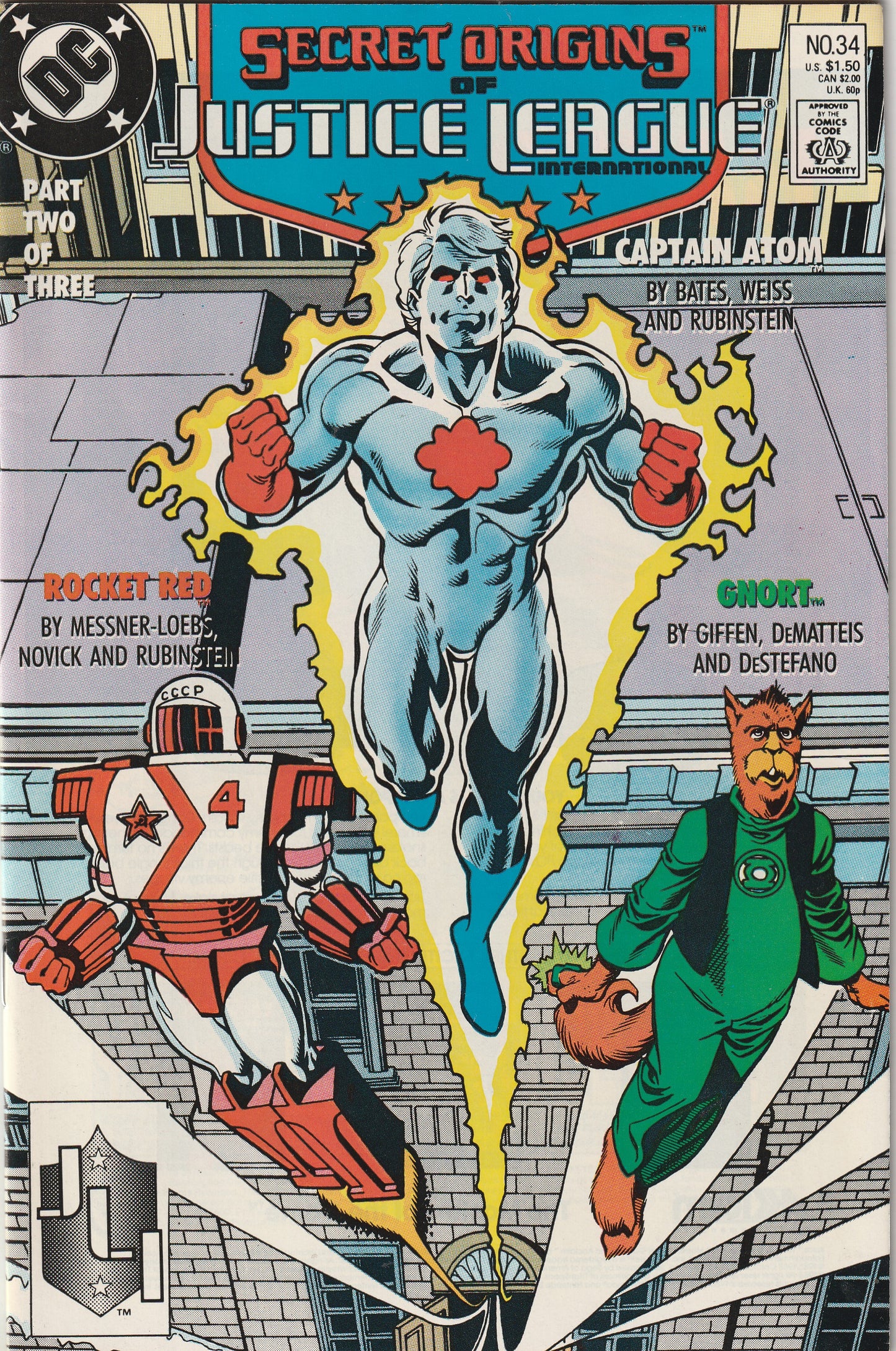 Secret Origins #34 (1988) - Justice League International