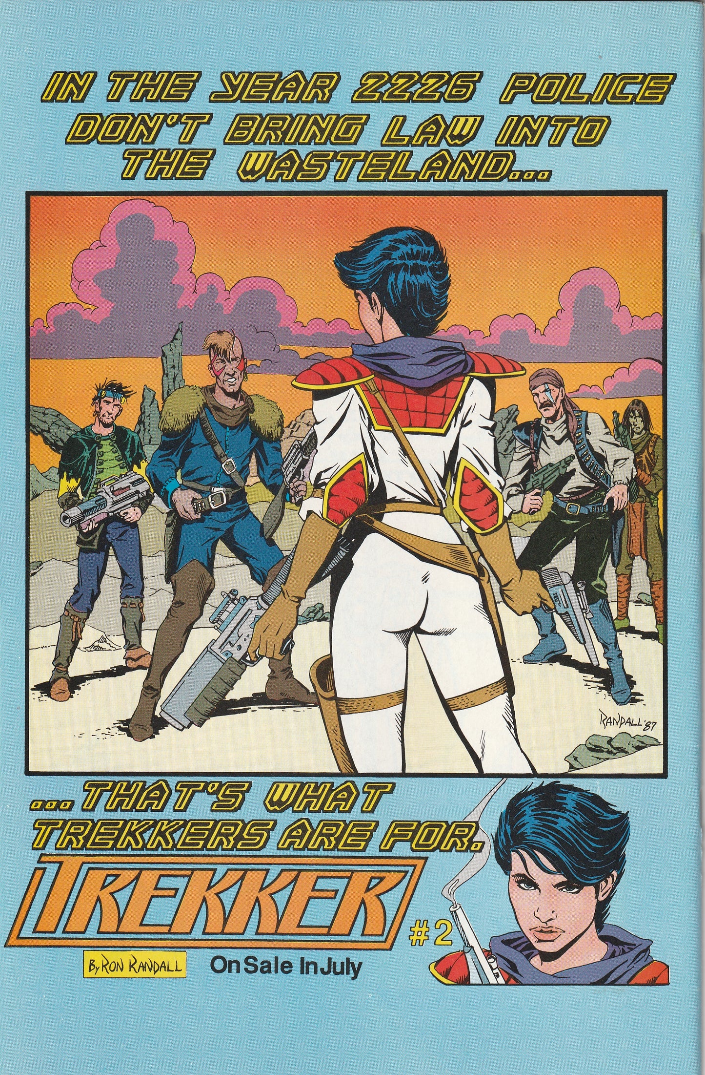 Trekker #2 (1987) - Ron Randall