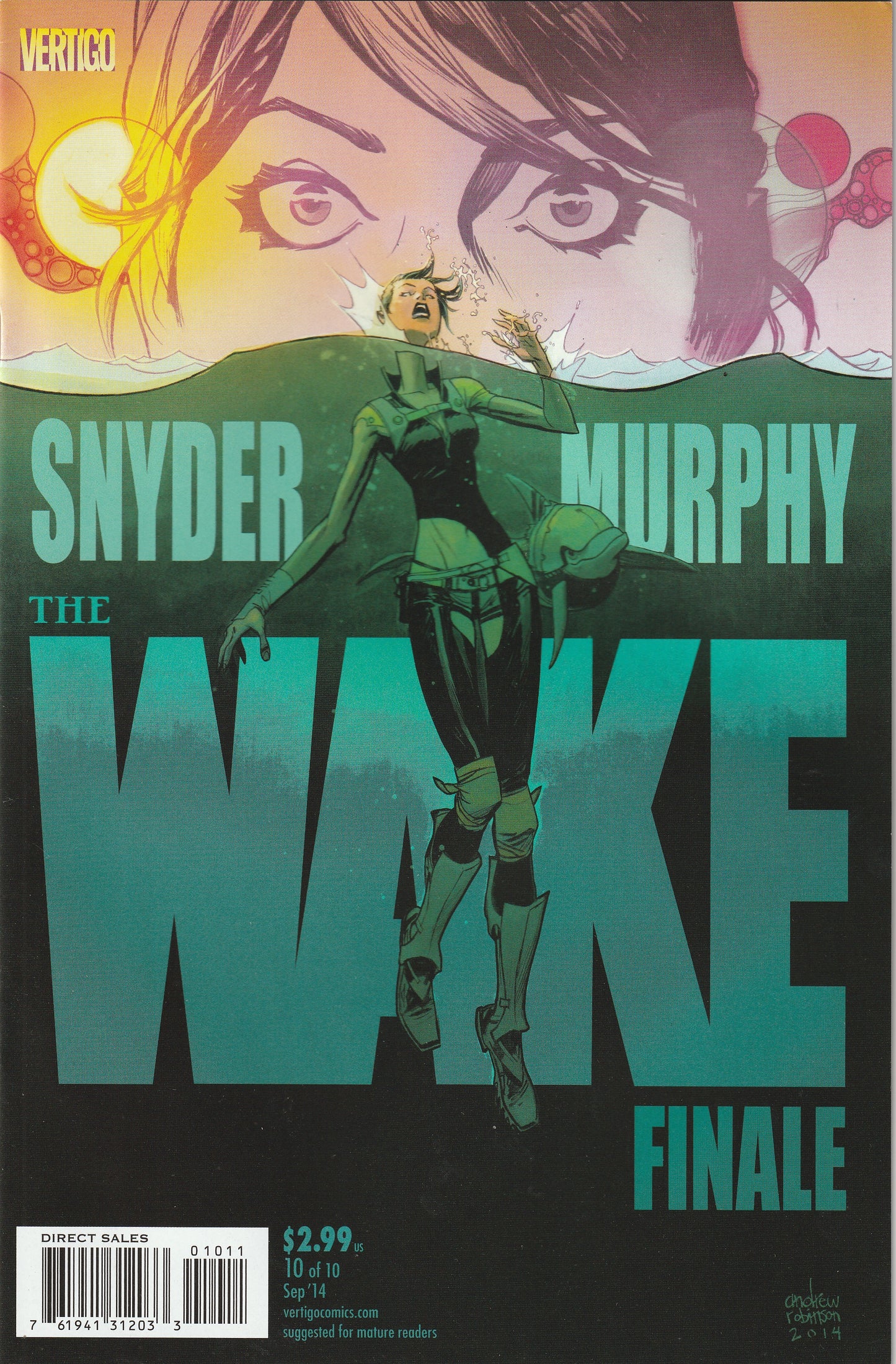 The Wake #10 of 10 (2014) - Scott Snyder, Sean Murphy