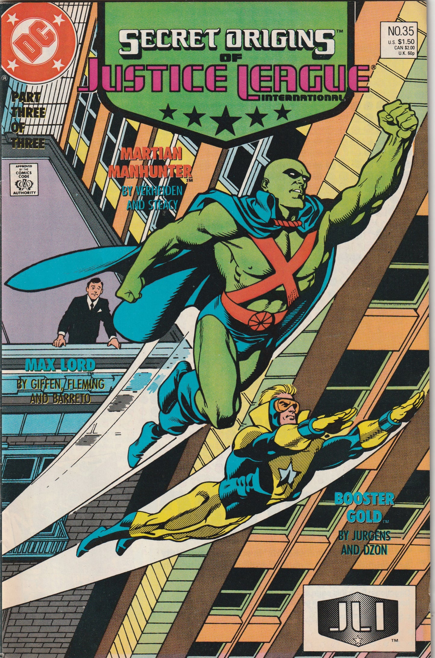 Secret Origins #35 (1988) - Justice League International