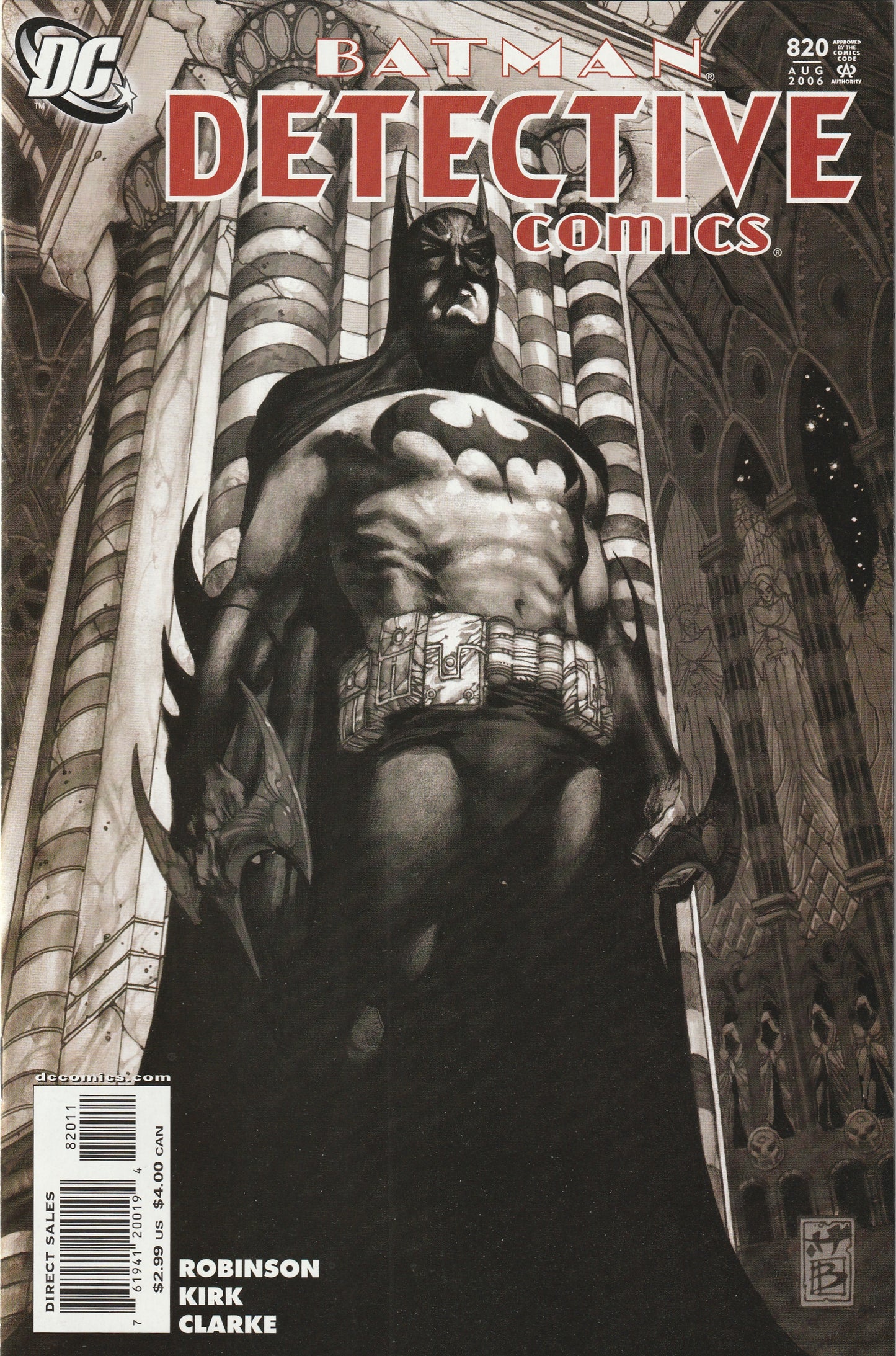 Detective Comics #820 (2006)