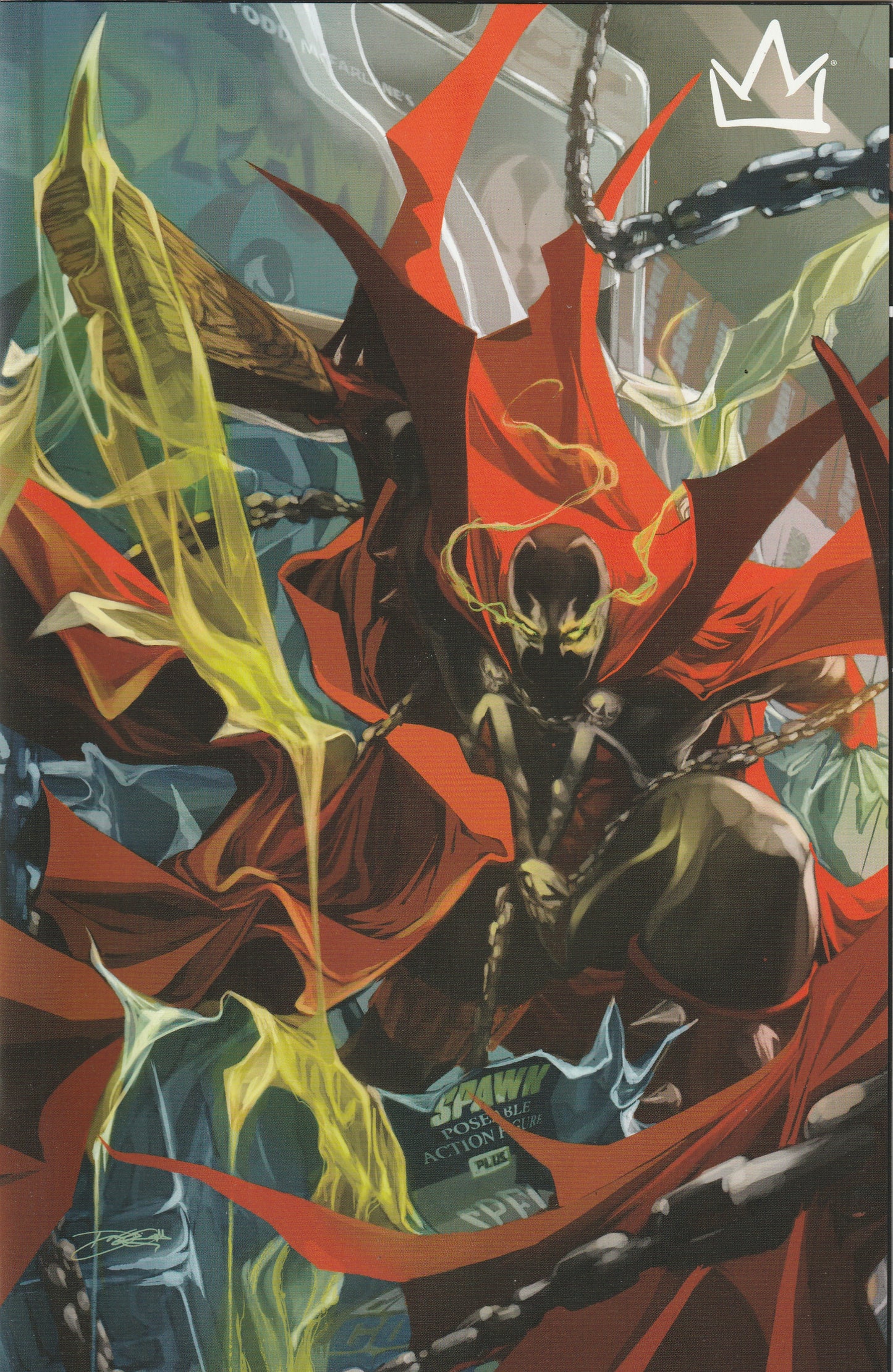 King Spawn #8 (2022) - Don Aguillo Variant Cover