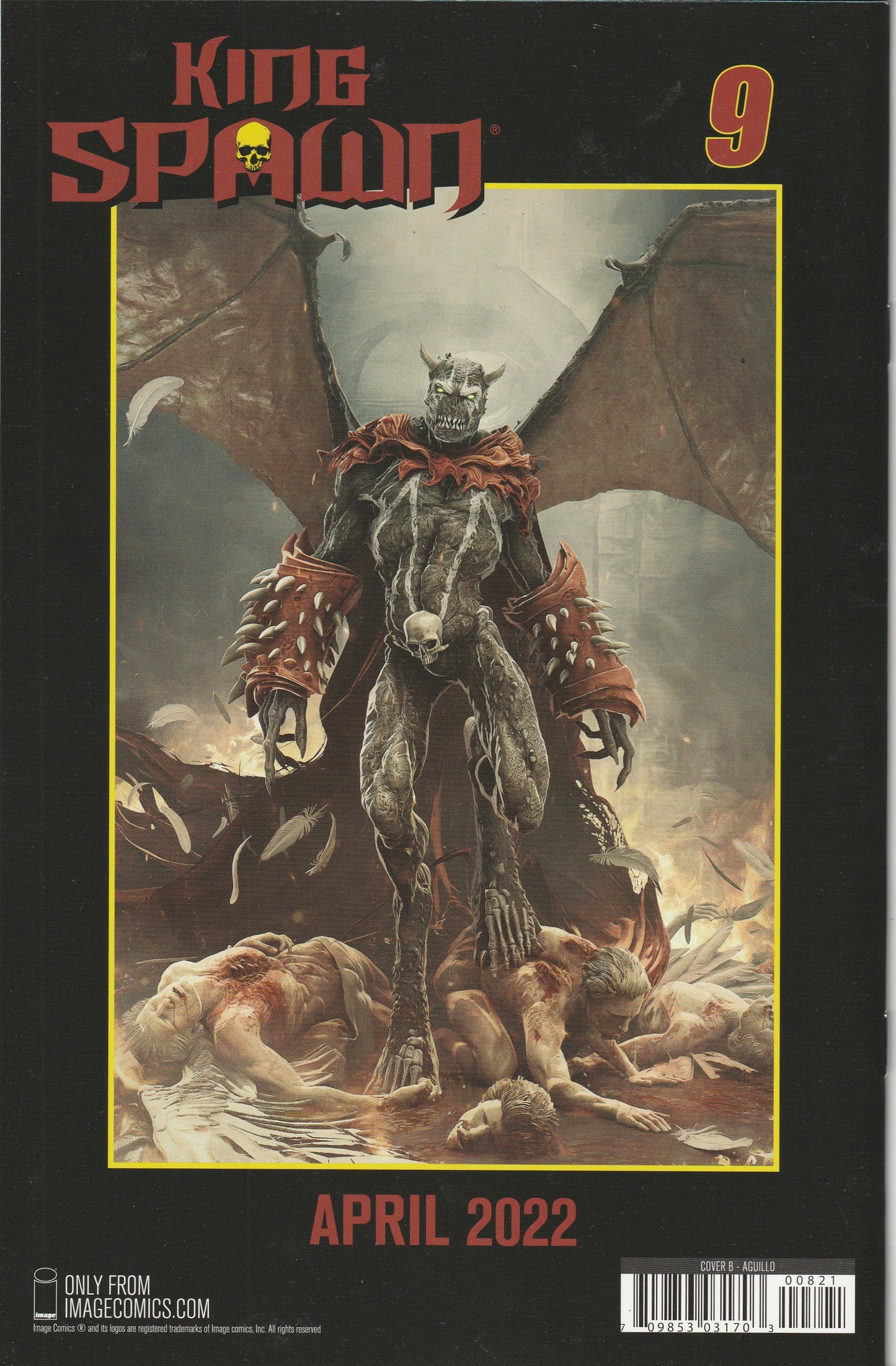 King Spawn #8 (2022) - Don Aguillo Variant Cover