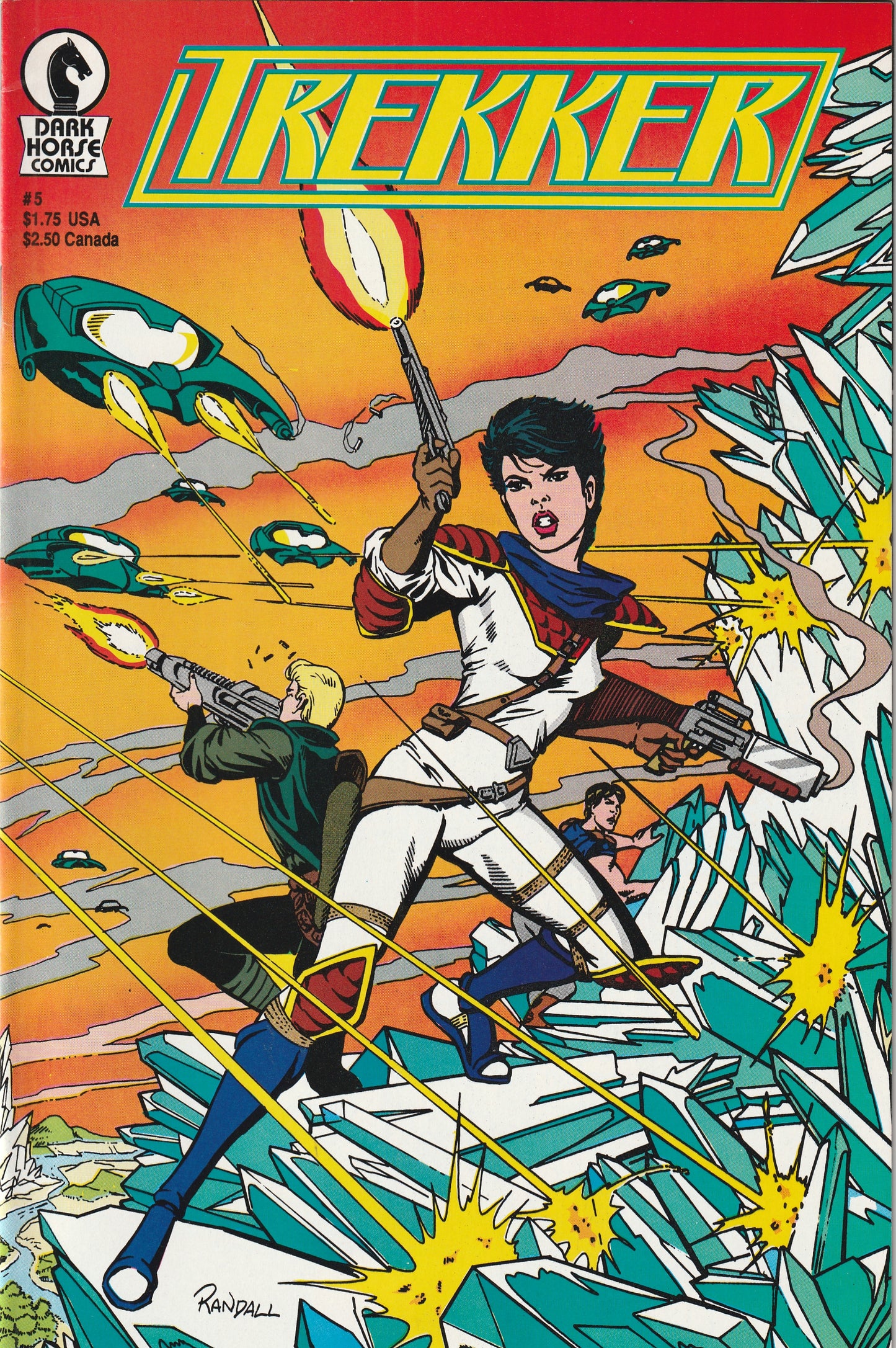 Trekker #5 (1988) - Ron Randall