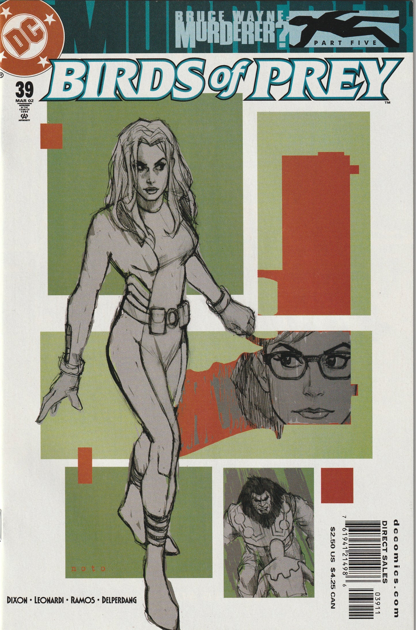Birds of Prey #39 (2002) - Bruce Wayne: Murderer Part 5