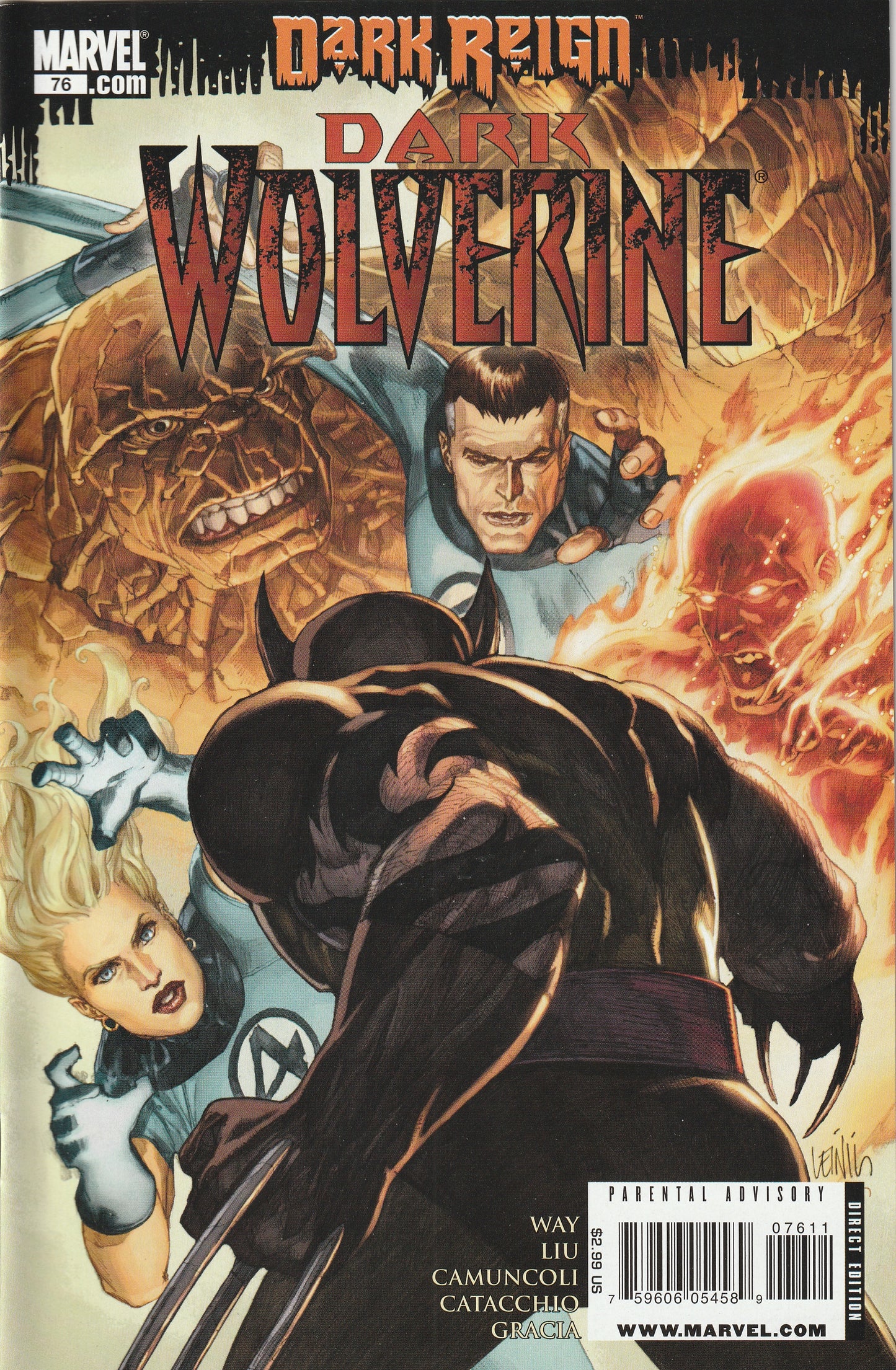 Dark Wolverine #76 (2009) - Dark Reign