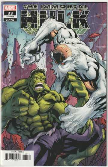 The Immortal Hulk #33, LGY #750 (2020) - Logan Lubera Variant Cover