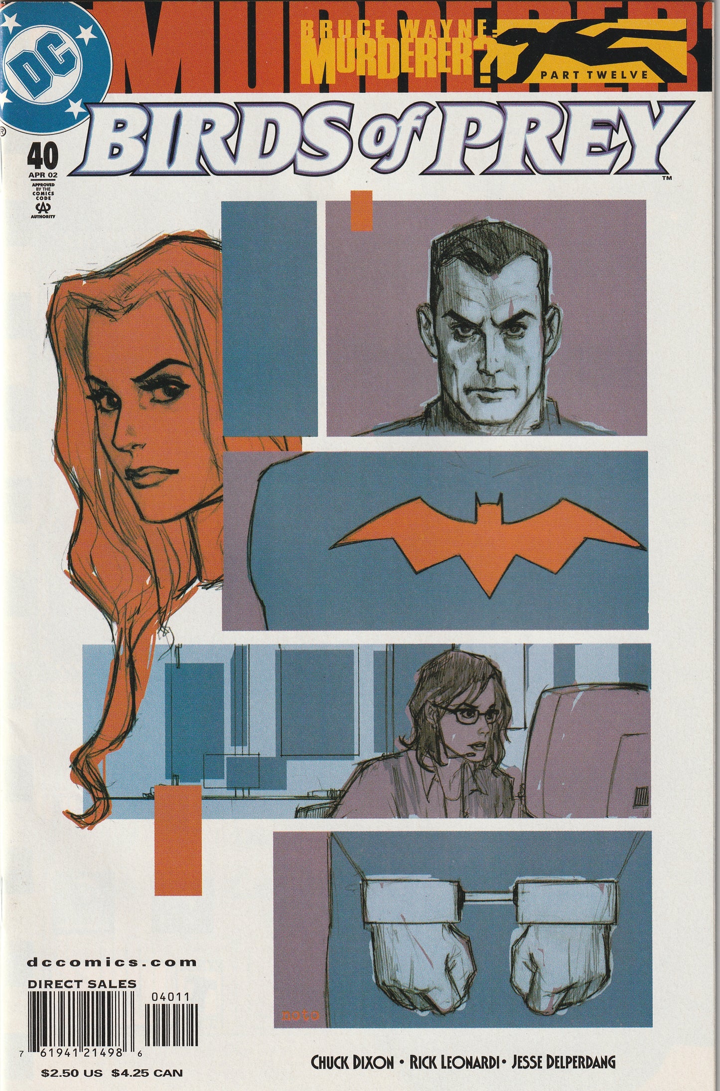 Birds of Prey #40 (2002) - Bruce Wayne: Murderer Part 12