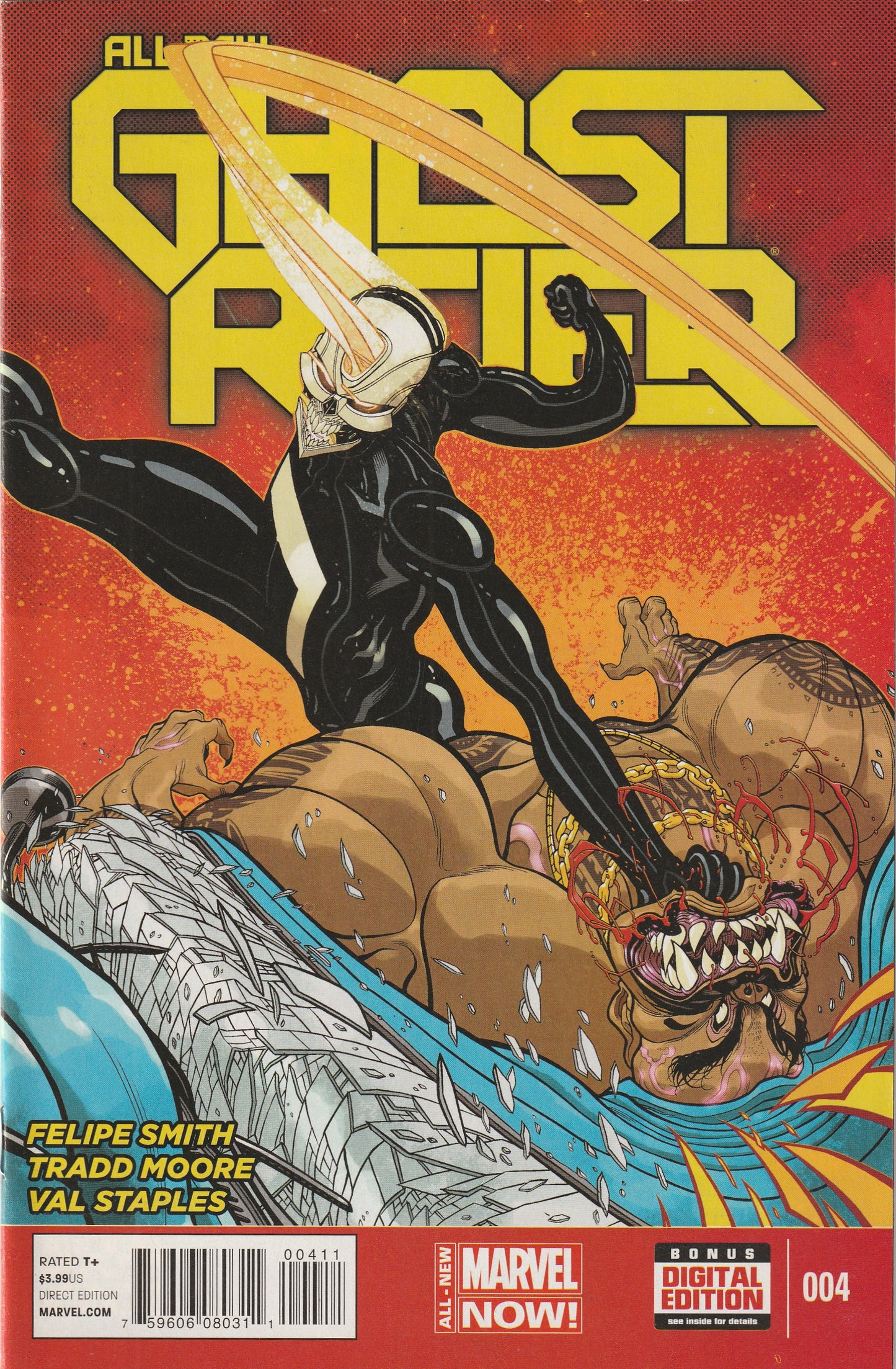 All-New Ghost Rider #4 (2014) - Tradd Moore