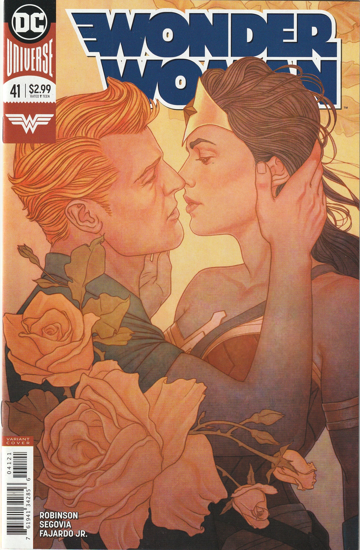 Wonder Woman #41 (2018) - Jenny Frison Variant Cover