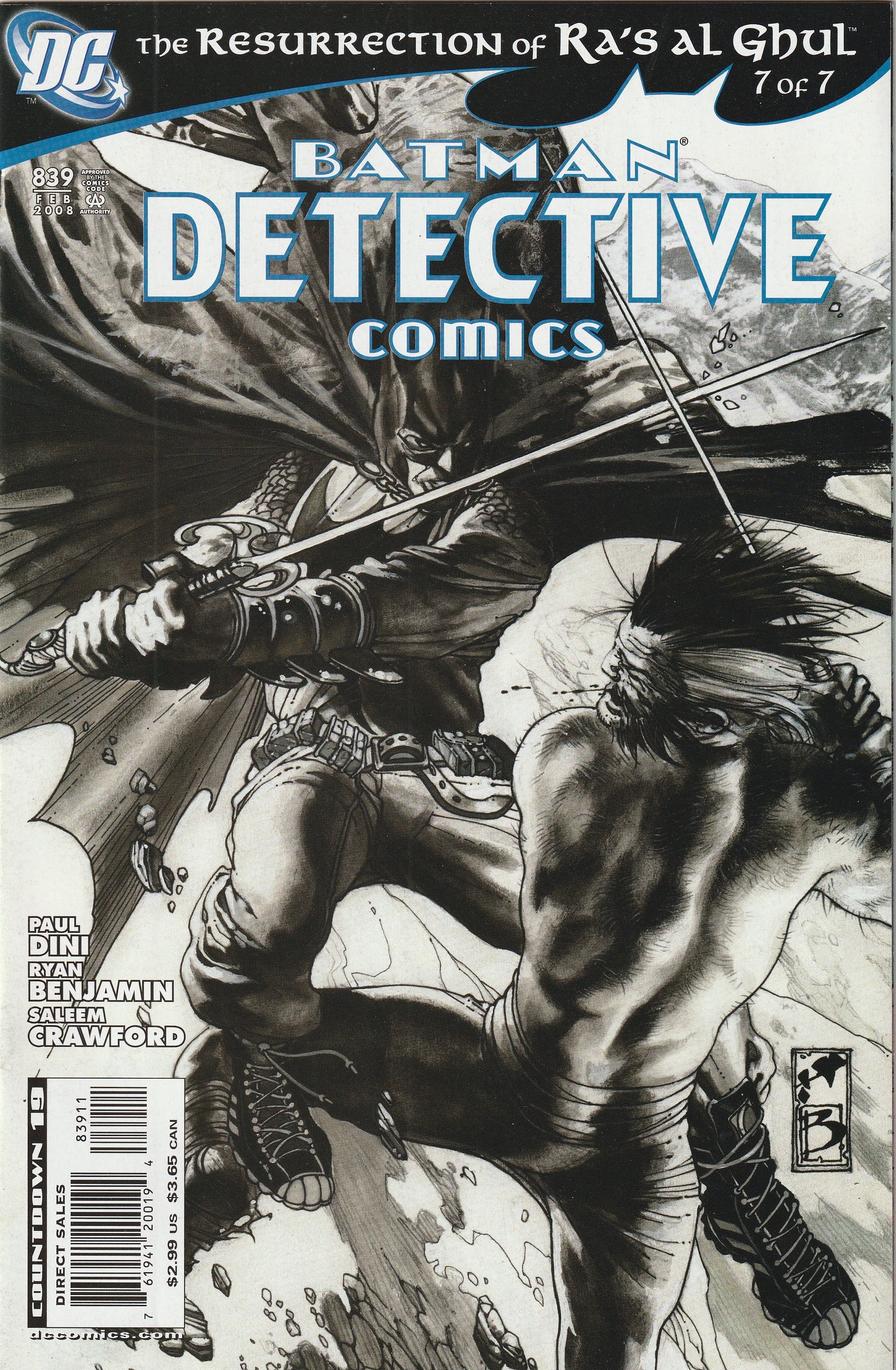 Detective Comics #839 (2008)